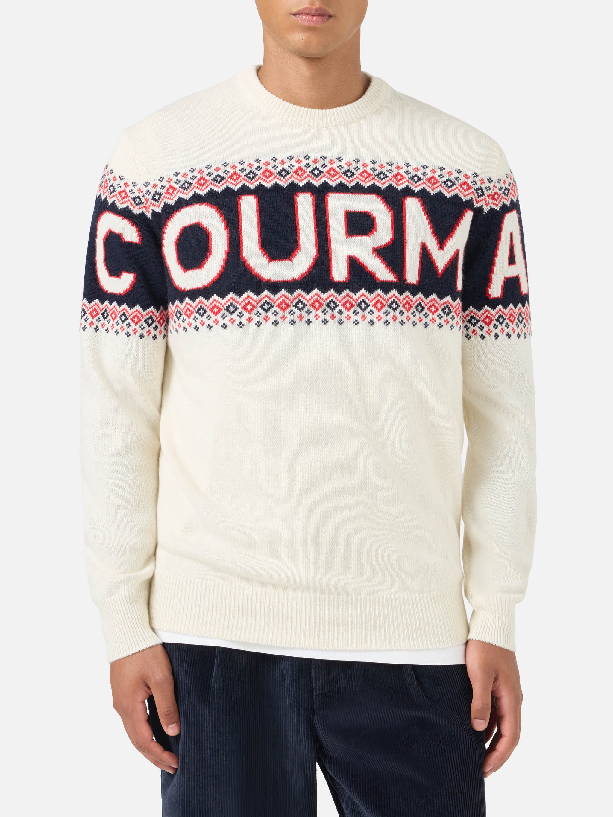 mc2-saint-barth-maglione-girocollo-heron-con-jacquard-courma-misto-cashmere-vest image 1