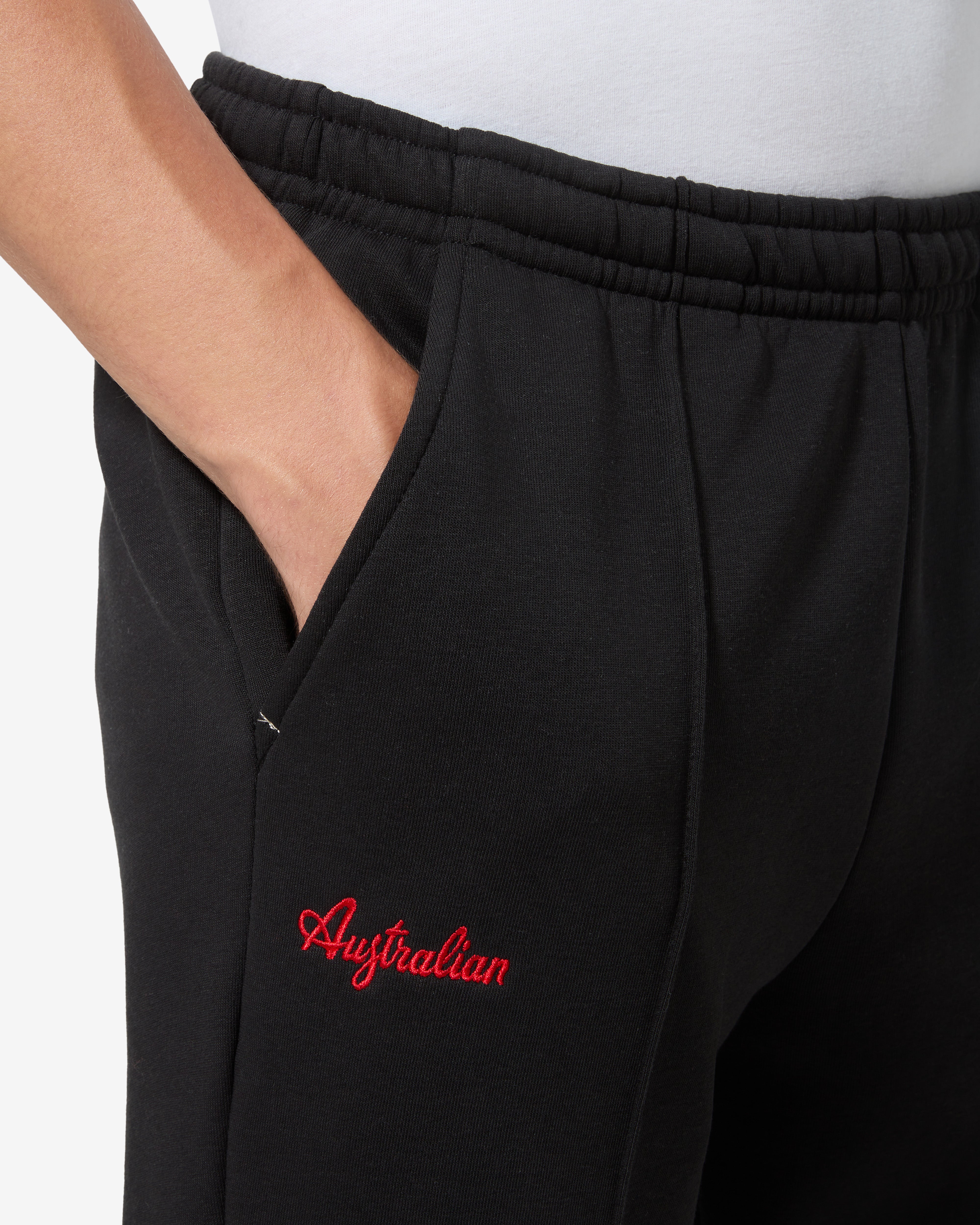 australian-tennis-crew-tracksuit-tuta-in-felpa-nera image 7