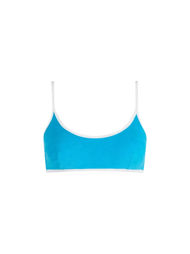 mc2-saint-barth-judy-top-bikini-bralette-effetto-spugna-azzurro image 1