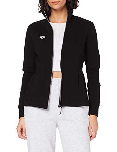 arena-w-f-z-jacket-rib-insert-giacca-full-zip-donna-nero image 7