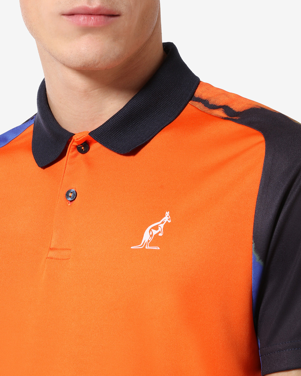 australian-blaze-polo-shirt-tennis-polo-ace-arancio-acceso-performance image 4