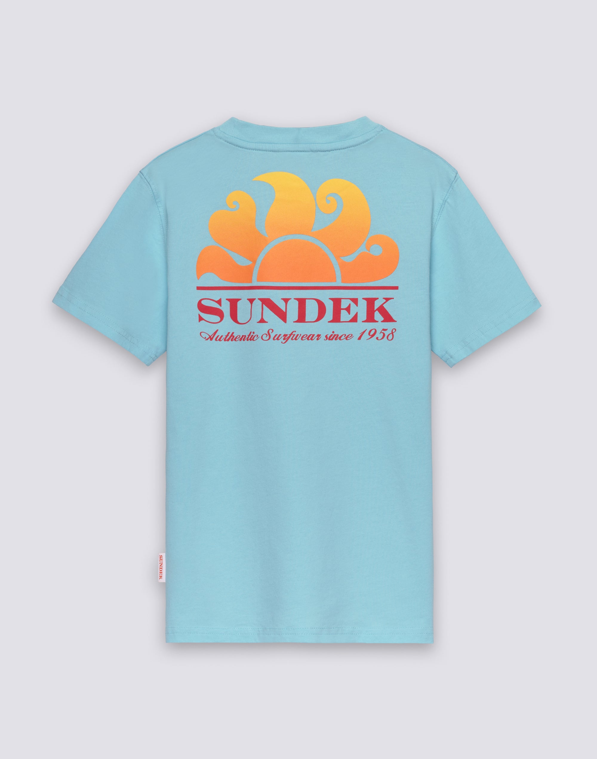 sundek-mini-new-herbert-t-shirt-bambino-con-logo-shaded-e-taschino-3 image 1