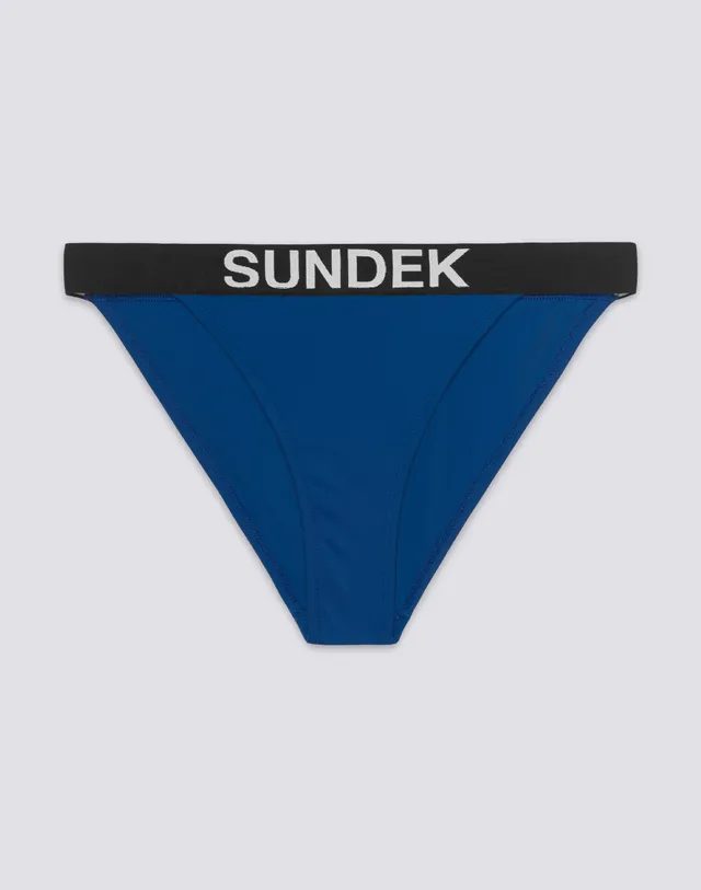 sundek-sarita-slip-bikini-sgambato-donna-con-elastico-logo-jacquard image 1