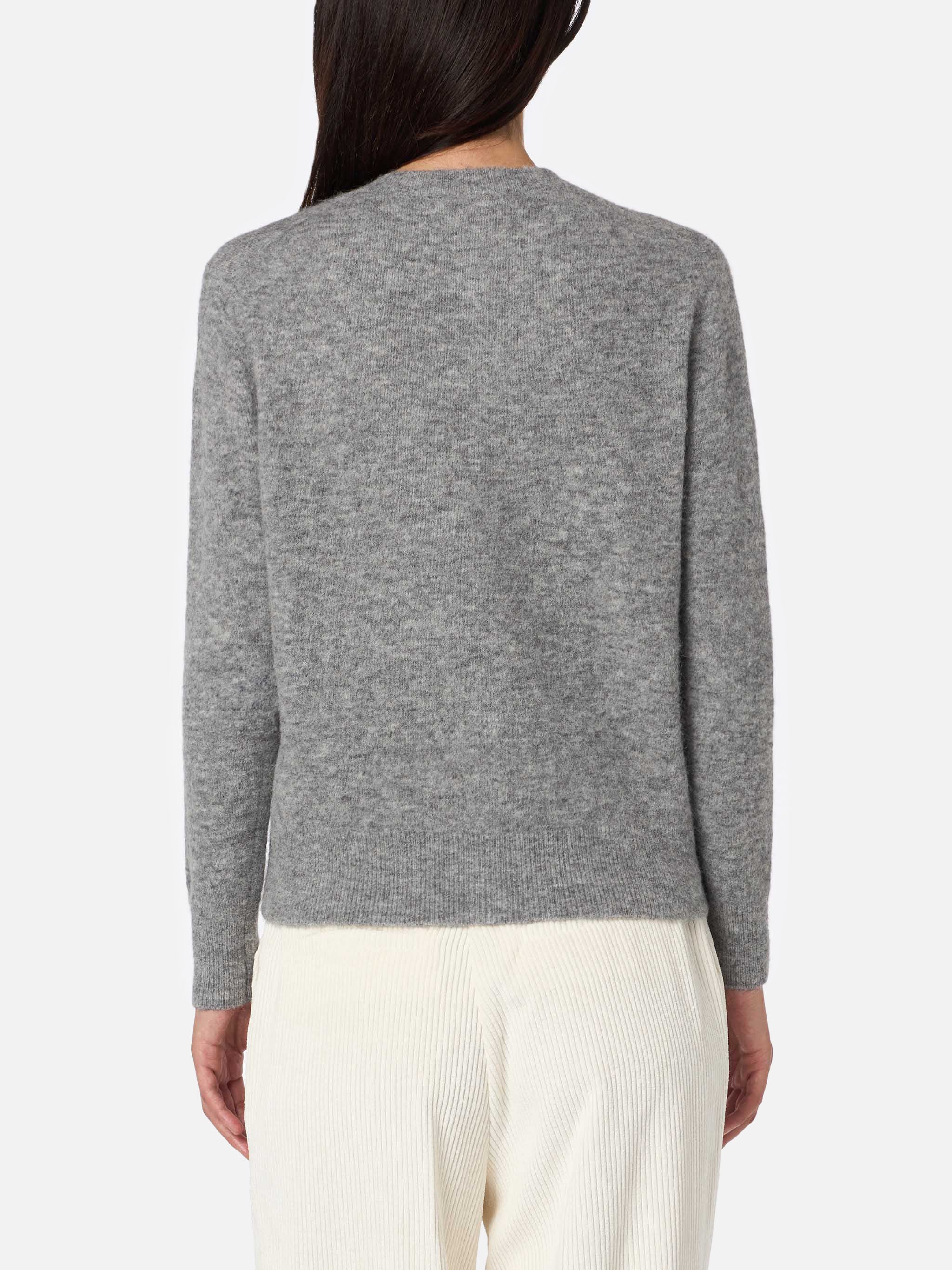 mc2-saint-barth-cardigan-bellamy-in-maglia-grigio-con-applicazioni-di-strass image 3