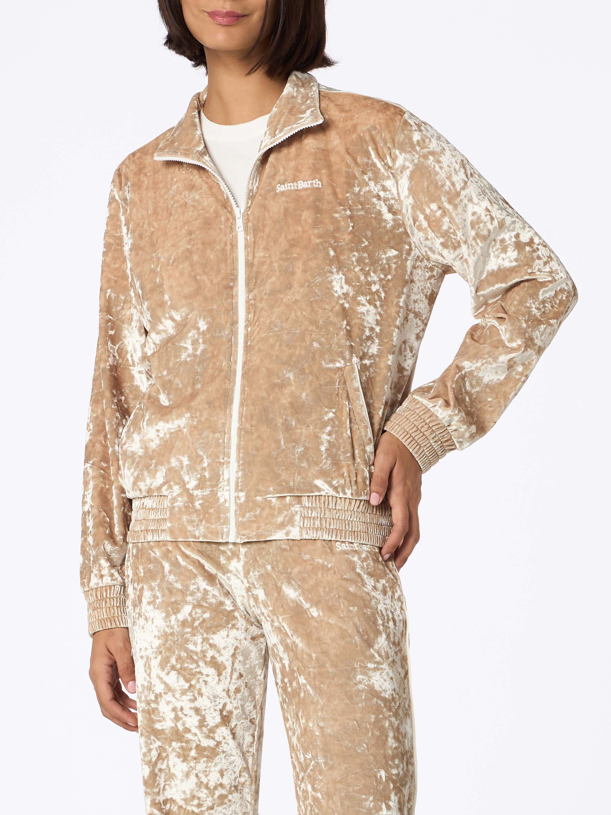 mc2-saint-barth-miriam-felpa-donna-ciniglia-beige image 1