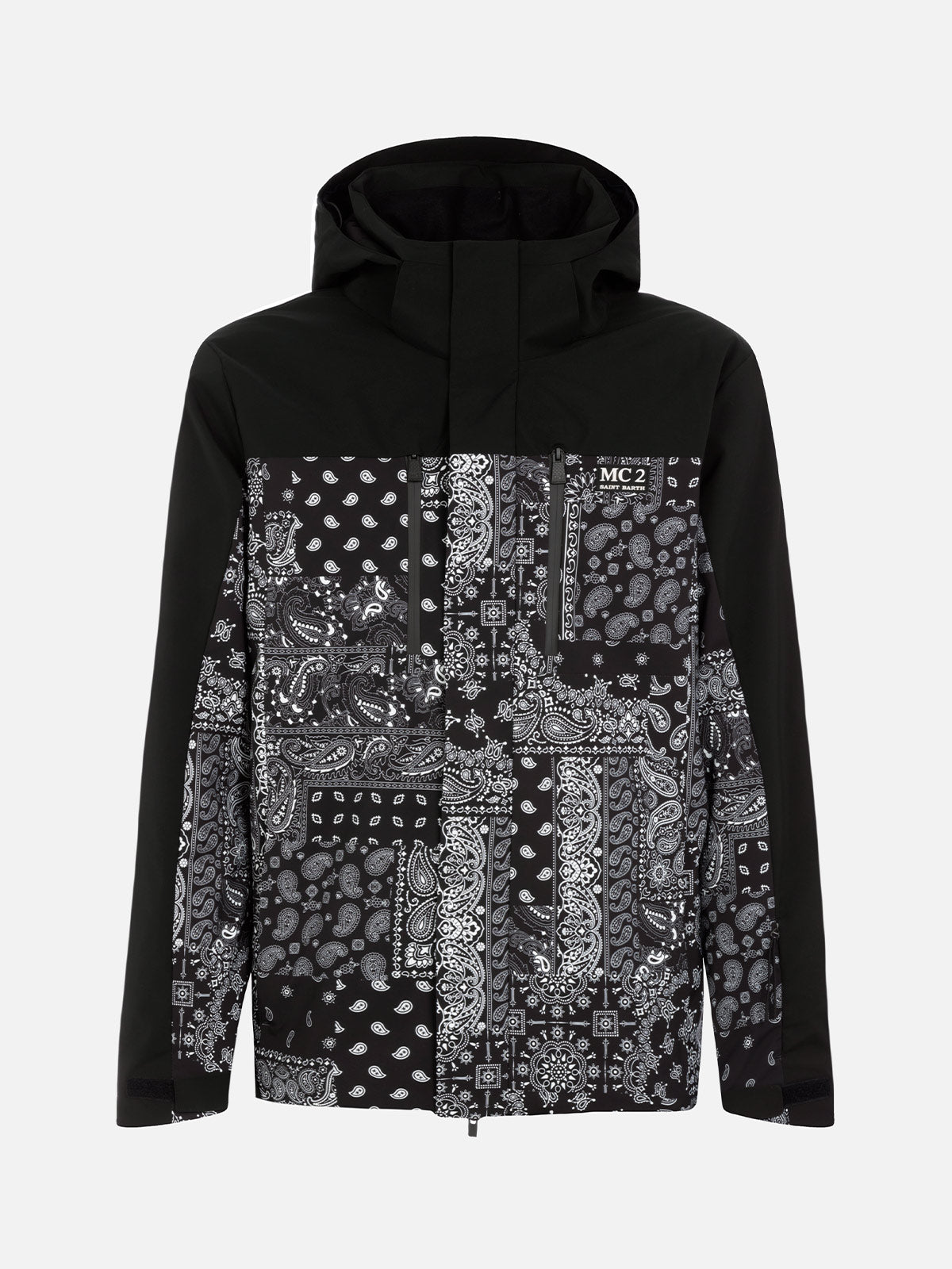 mc2-saint-barth-greatscott-giacca-tecnica-uomo-fantasia-bandana-nero-bianco-con- image 7