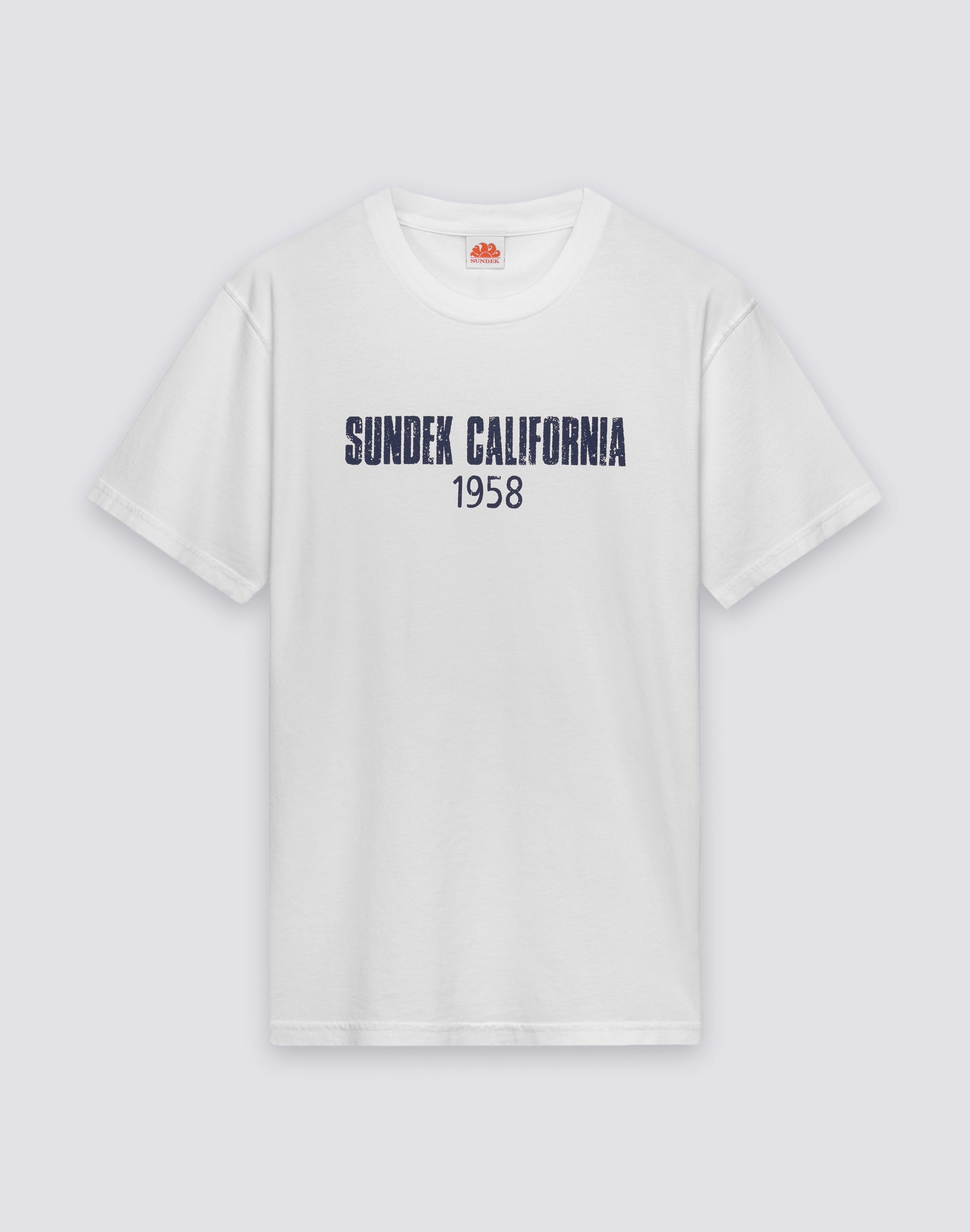 sundek-t-shirt-uomo-girocollo-california-1958-maglia-cotone-mezza-manica-regular image 1