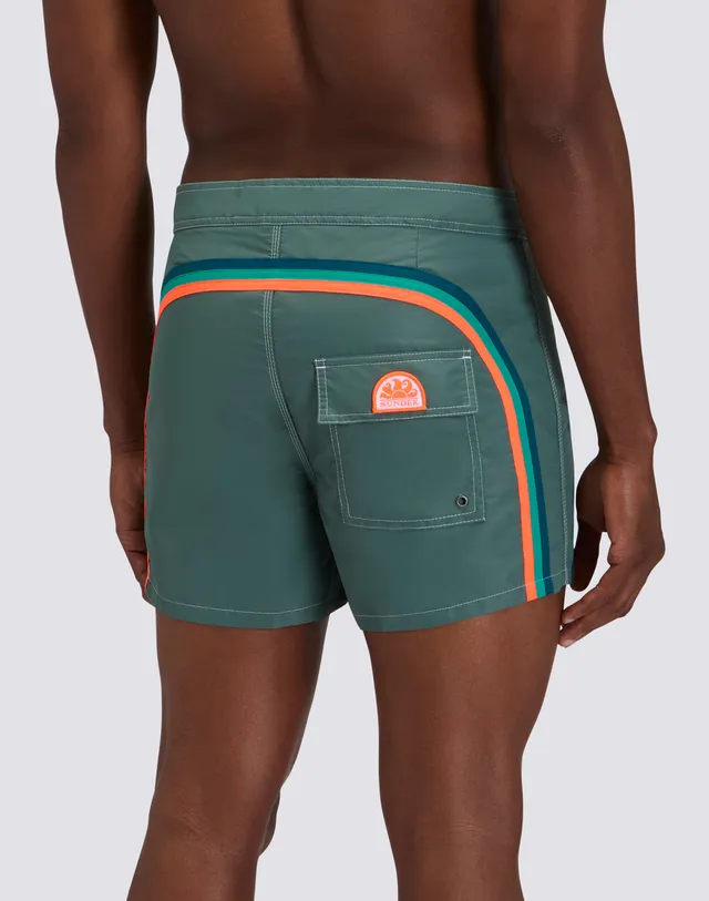 sundek-costume-mare-uomo-boxer-iconic-taffeta-rainbow-35-cm image 1