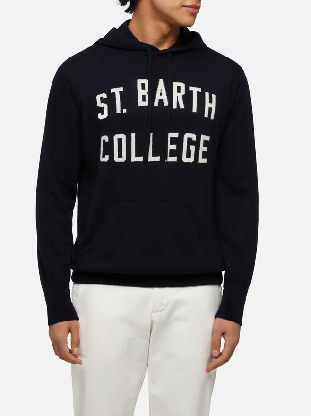 mc2-saint-barth-maglione-con-cappuccio-in-misto-cashmere-wood image 1