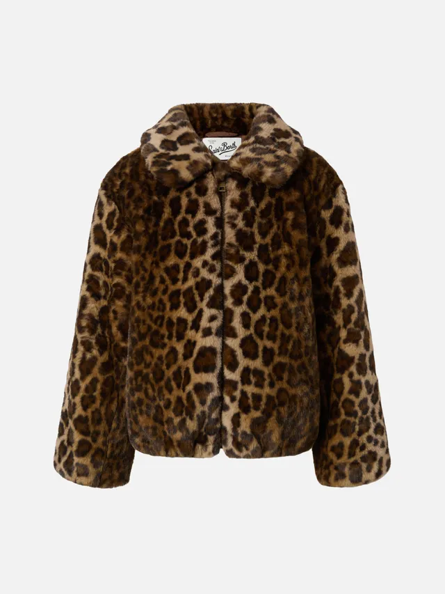 mc2-saint-barth-giacca-bambina-aveline-jr-in-faux-fur-leopardata image 1