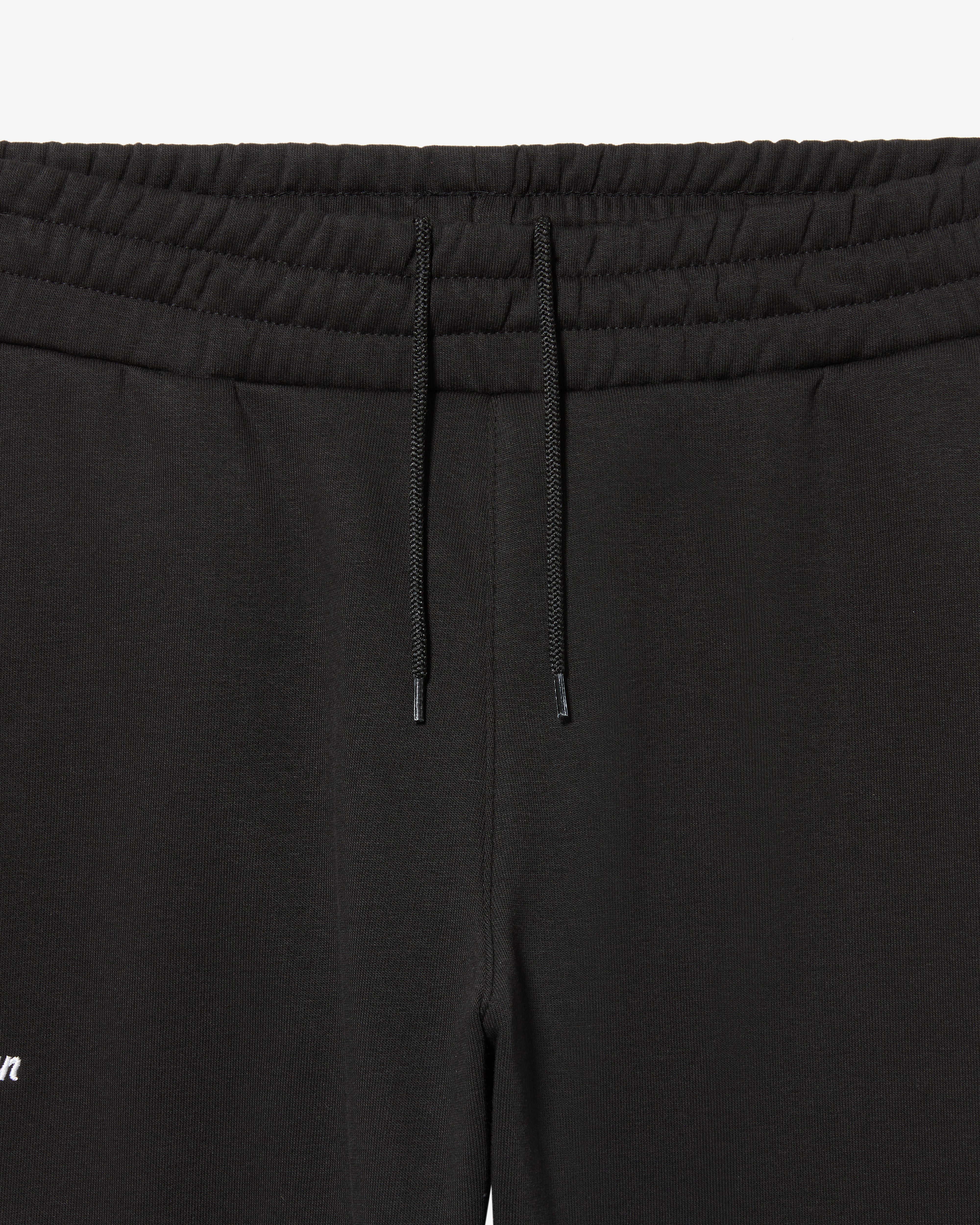australian-essential-pantalone-tuta-felpa-nero-con-logo image 5