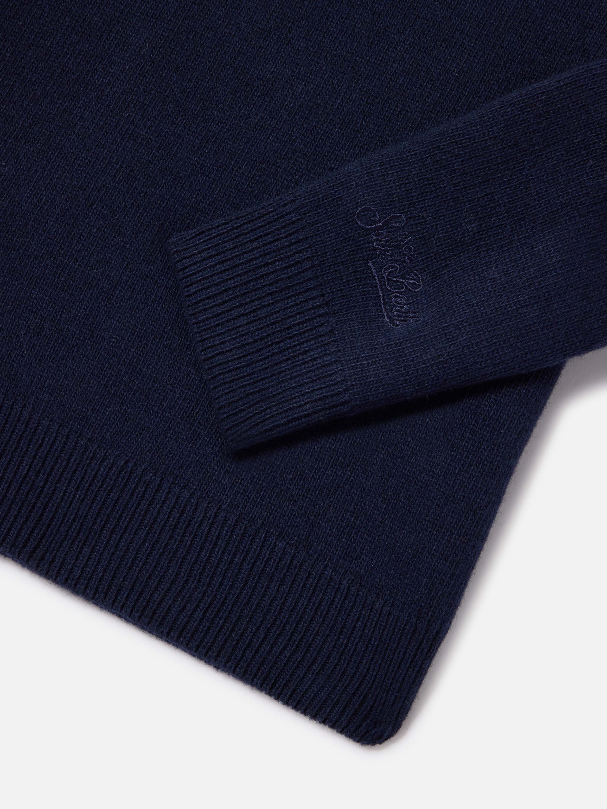 mc2-saint-barth-maglia-girocollo-princess-bambina-blu-navy-zero-sbatti image 4