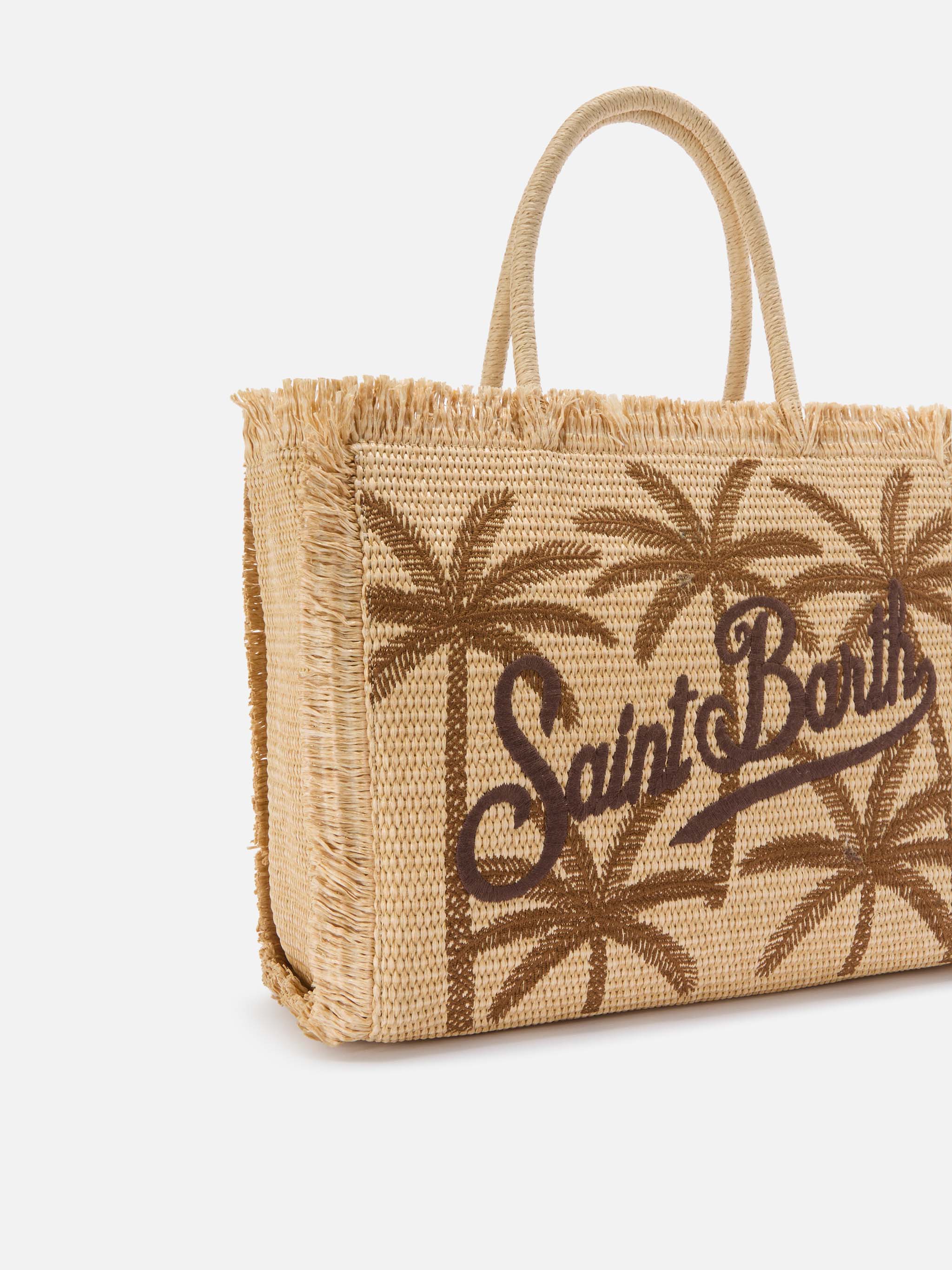 mc2-saint-barth-borsa-vanity-regular-paglia-beige-ricamo-palme image 3