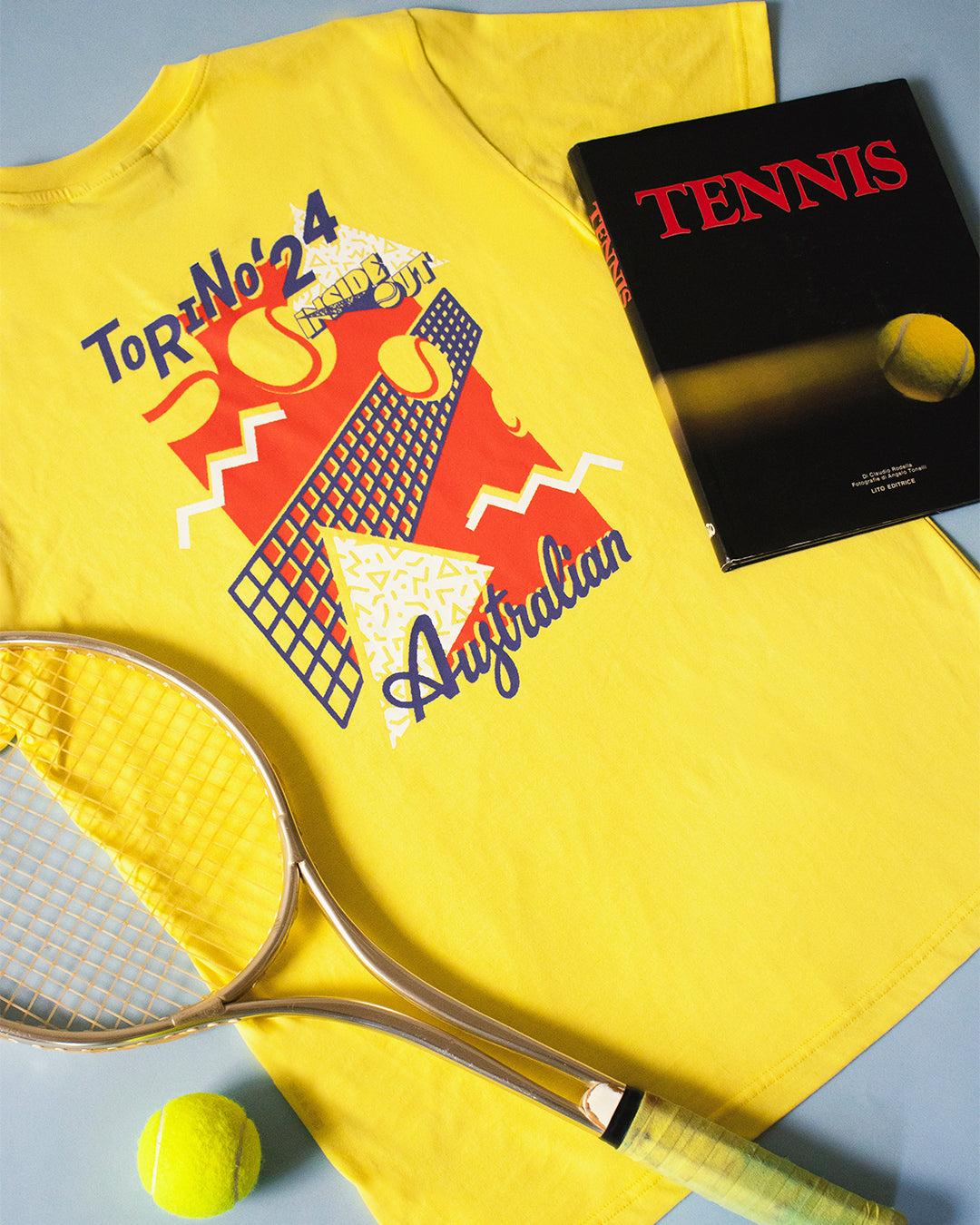 australian-torino-24-t-shirt-cotone-giallo-vivo image 4