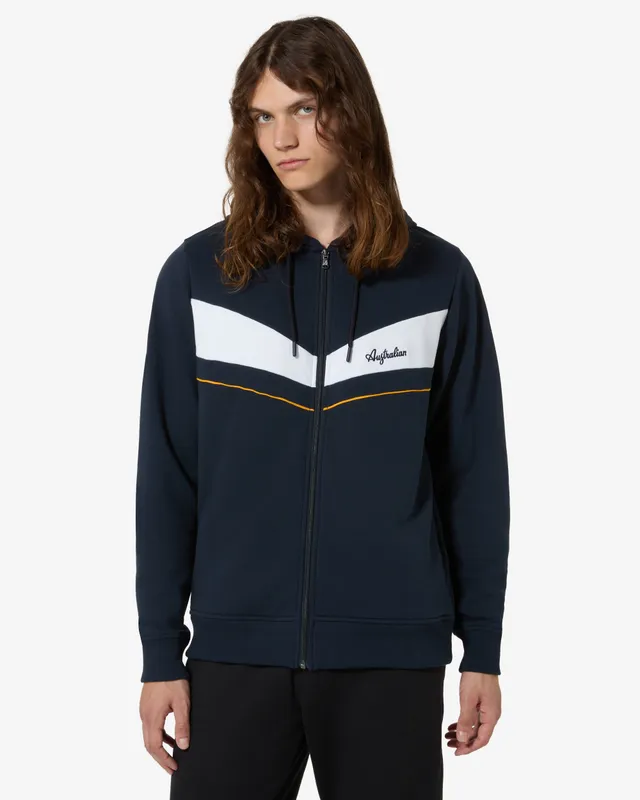 australian-raw-pink-track-jacket-giacca-felpa-con-cappuccio image 1
