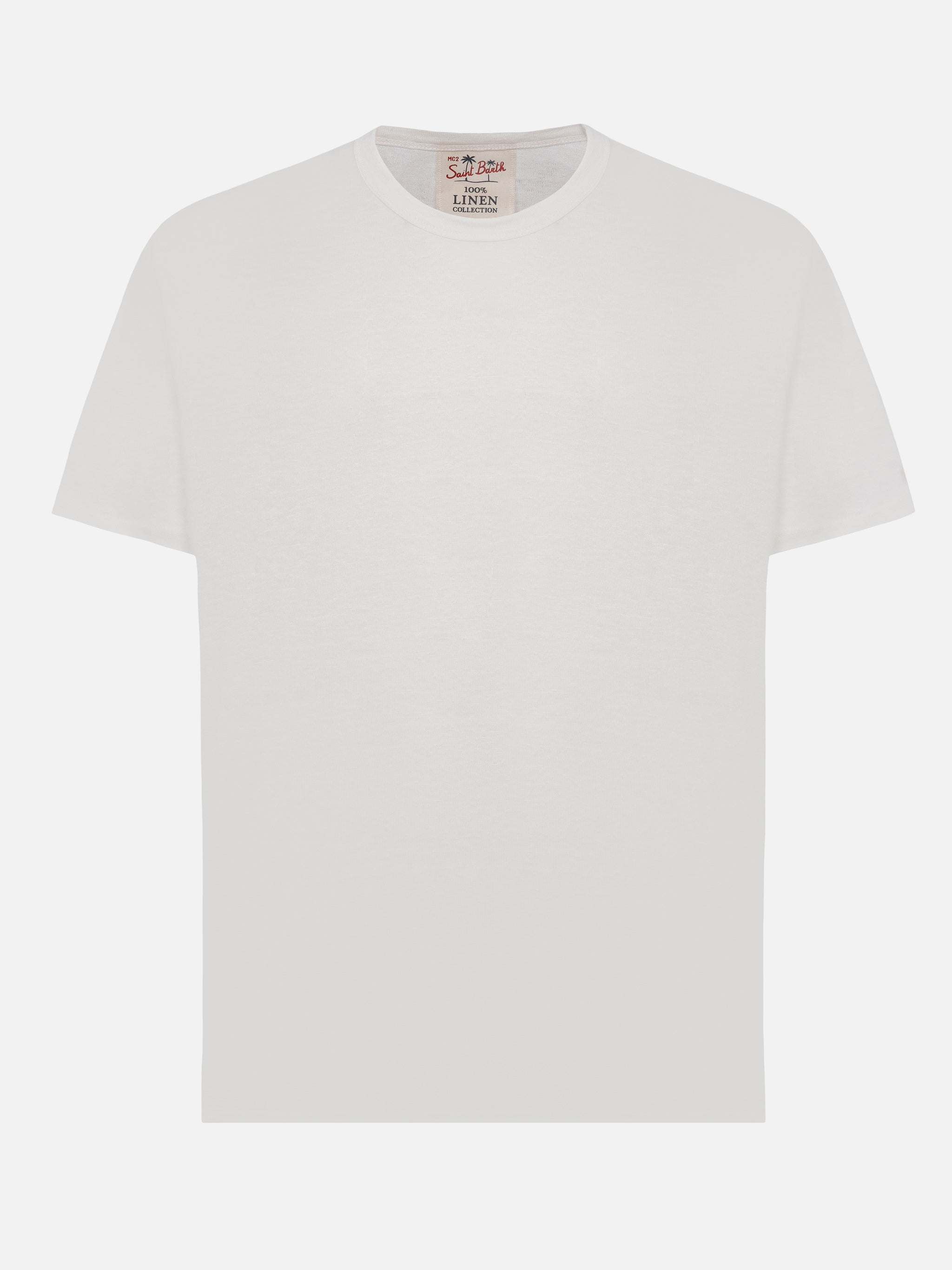t-shirt-ecstasea-mc2-saint-barth-in-jersey-di-lino-bianca image 1