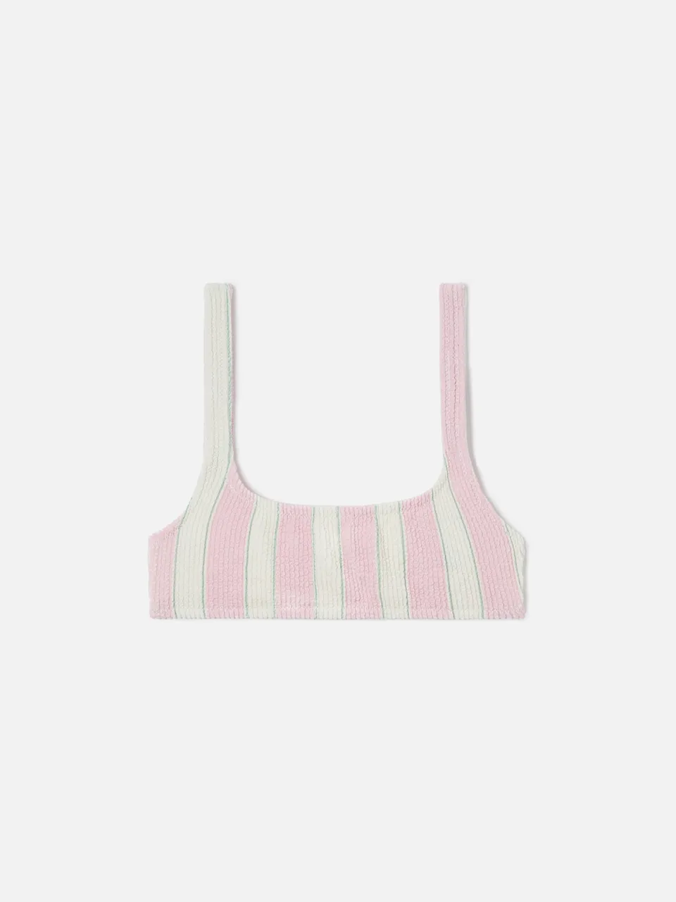 mc2-saint-barth-elise-slip-mare-donna-crinkle-a-righe-rosa-e-bianco image 1