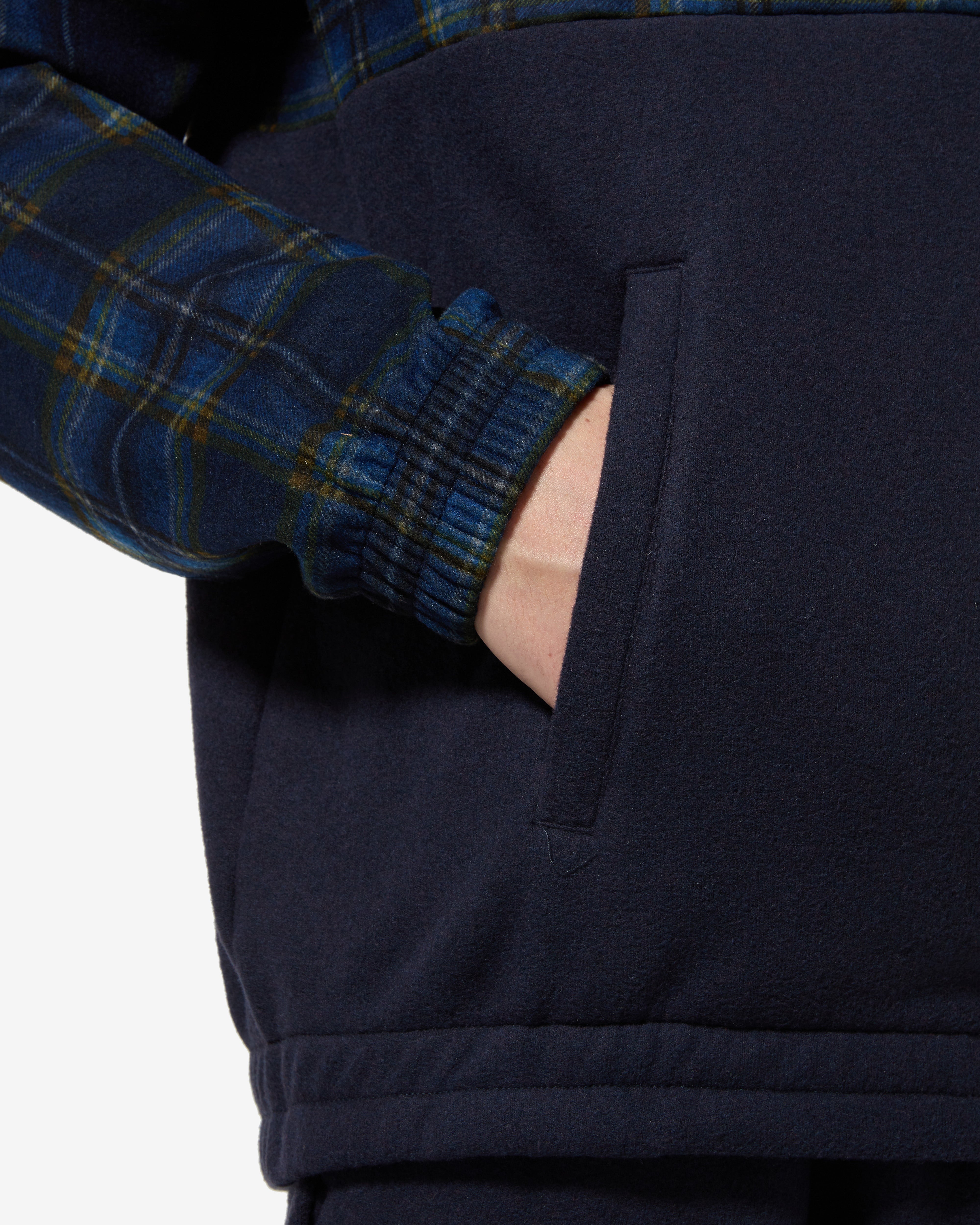 australian-check-tracksuit-tuta-sportiva-softech-check-blu-navy image 5