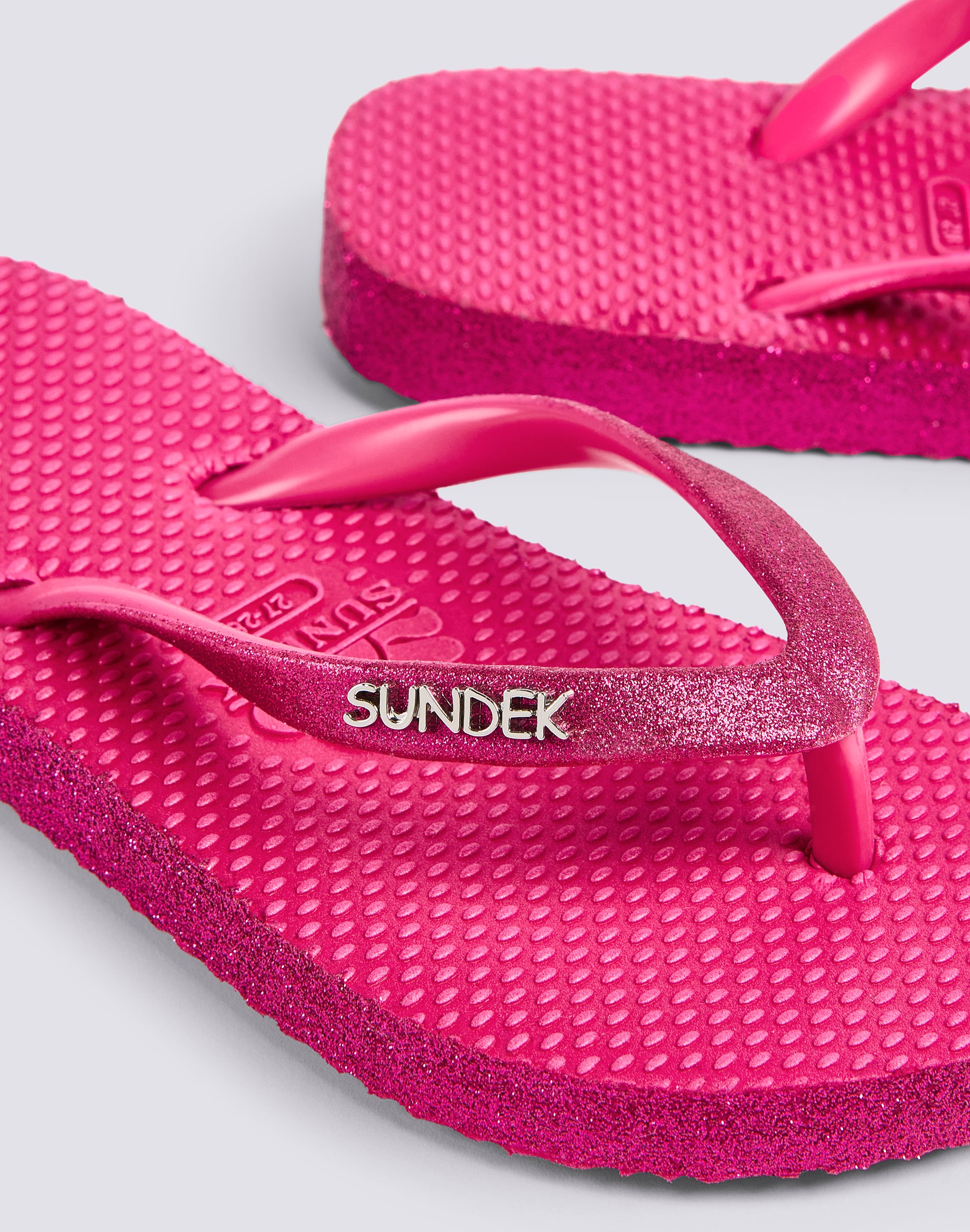sundek-mini-infradito-bambina-in-gomma-con-logo-glitter image 2