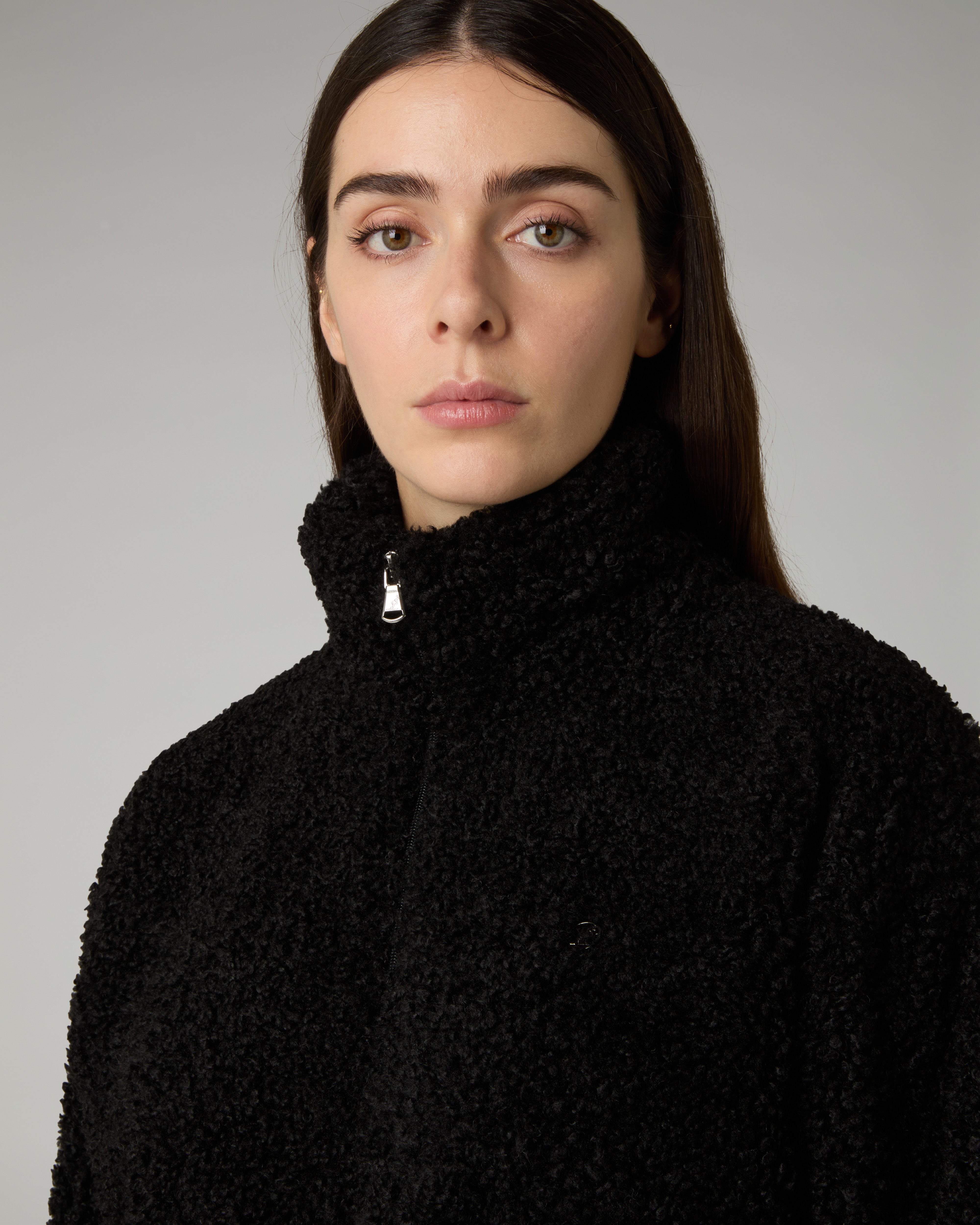 australian-teddy-tracksuit-tuta-uomo-nera-teddy-microfeel-made-in-italy image 4