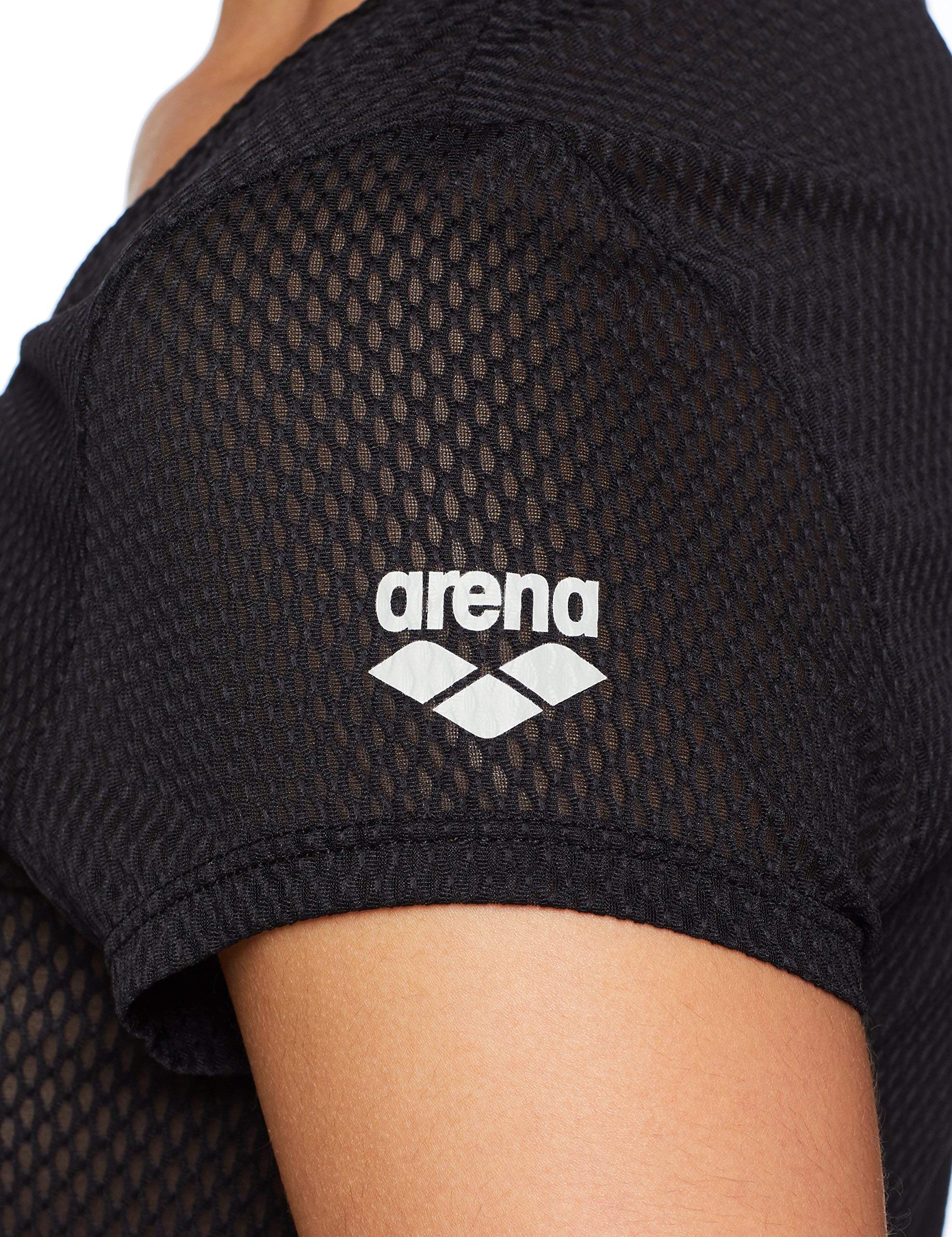 arena-w-gym-s-s-mesh-solid-maglia-donna-manica-corta image 3