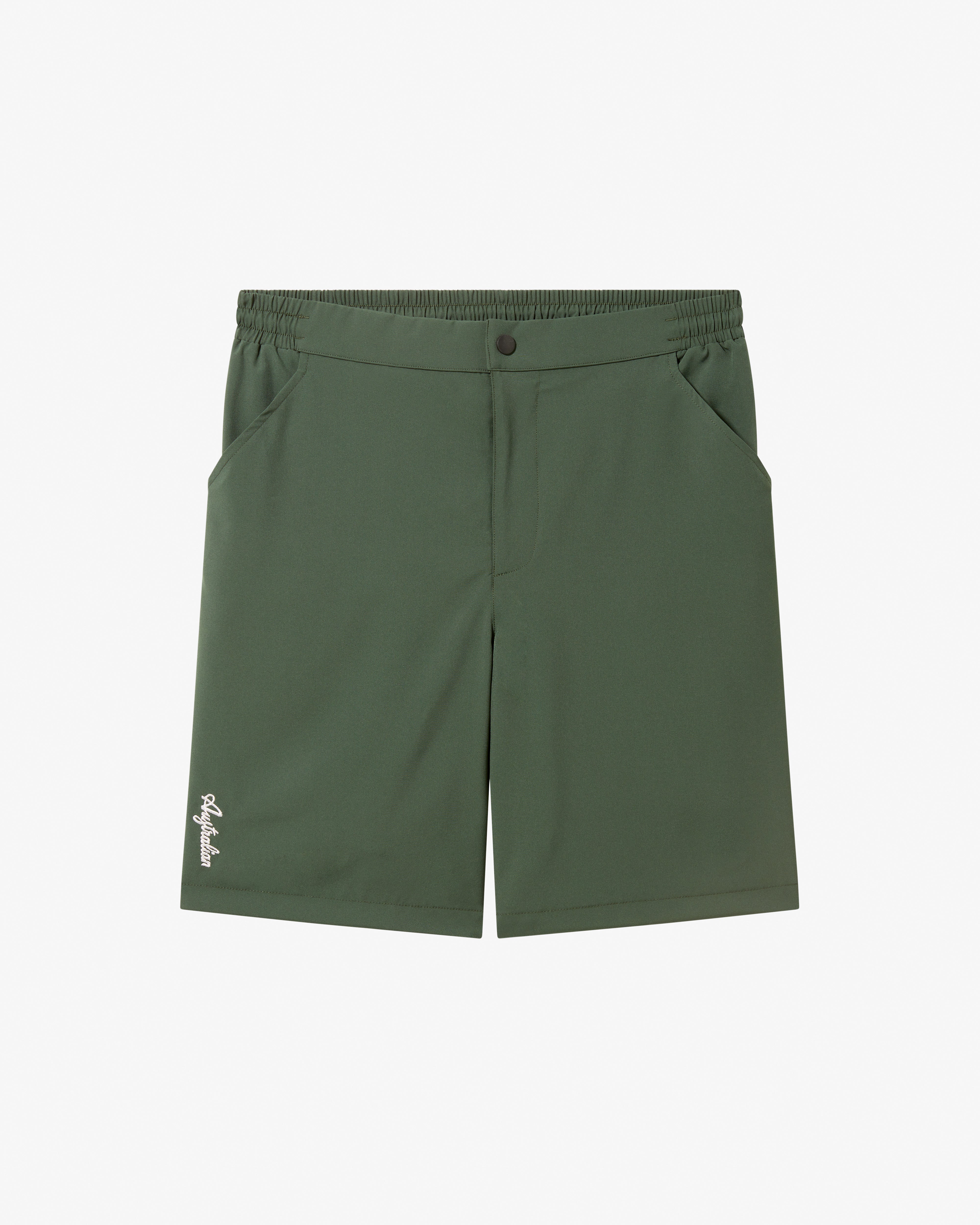 australian-style-short-short-bi-elastico-verde-bottiglia image 6
