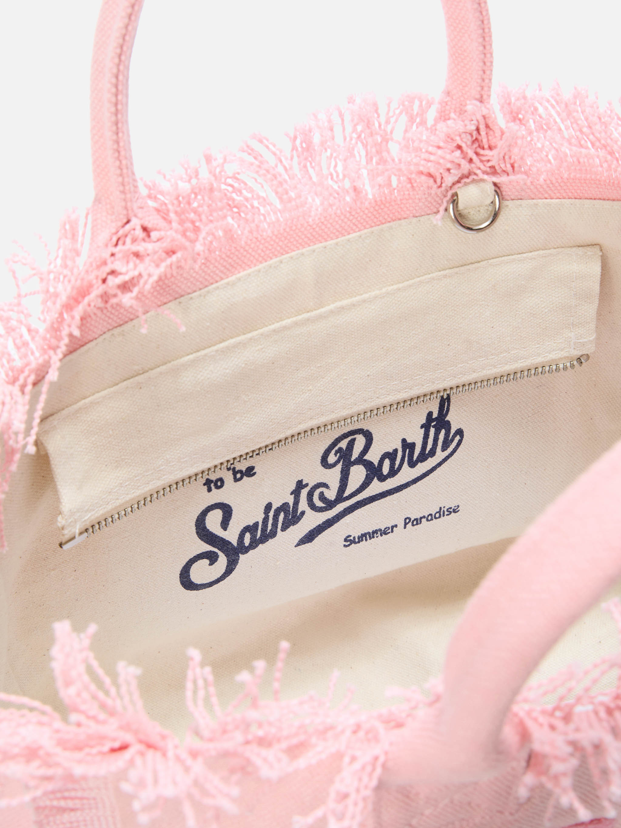 mc2-saint-barth-borsa-colette-in-canvas-con-patch-logo-rosa image 4