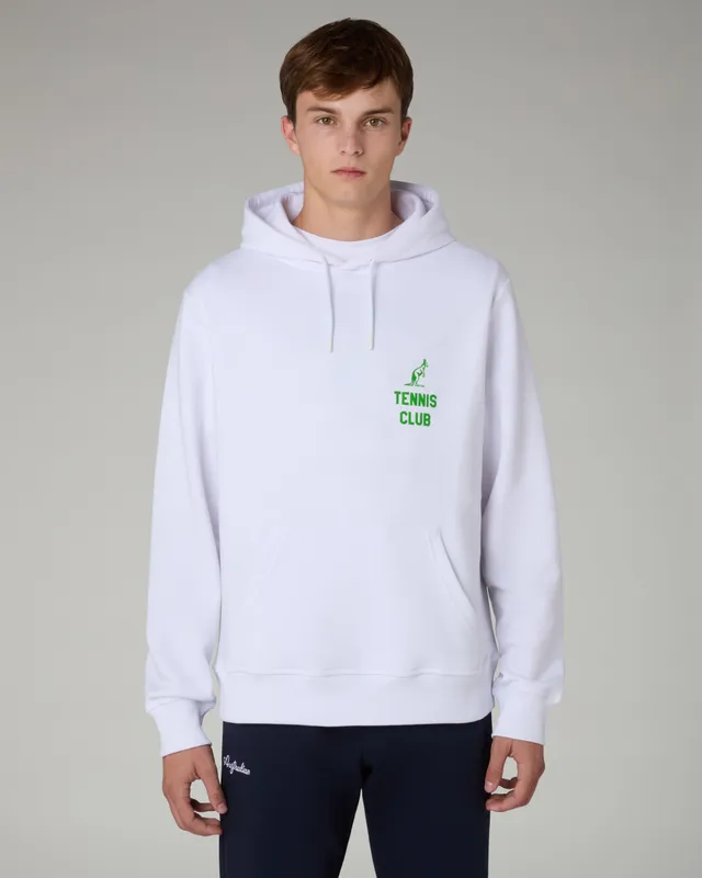 australian-mascotte-hoodie-felpa-cappuccio-bianca-invernale image 1
