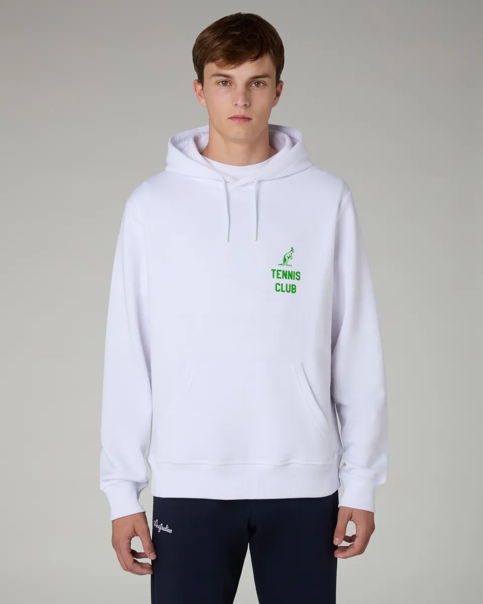 australian-mascotte-hoodie-felpa-cappuccio-bianca-invernale image 1
