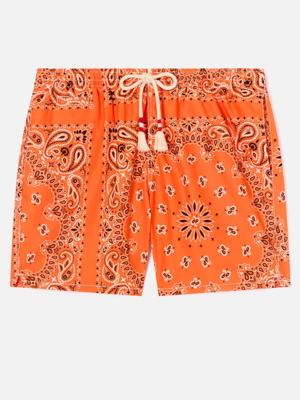 mc2-saint-barth-costume-mare-caprese-uomo-stampa-bandana-arancione image 1