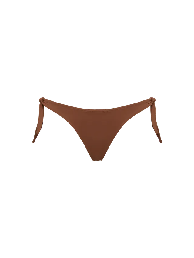 mc2-saint-barth-yali-slip-mare-classico-donna-marrone-tinta-unita image 1