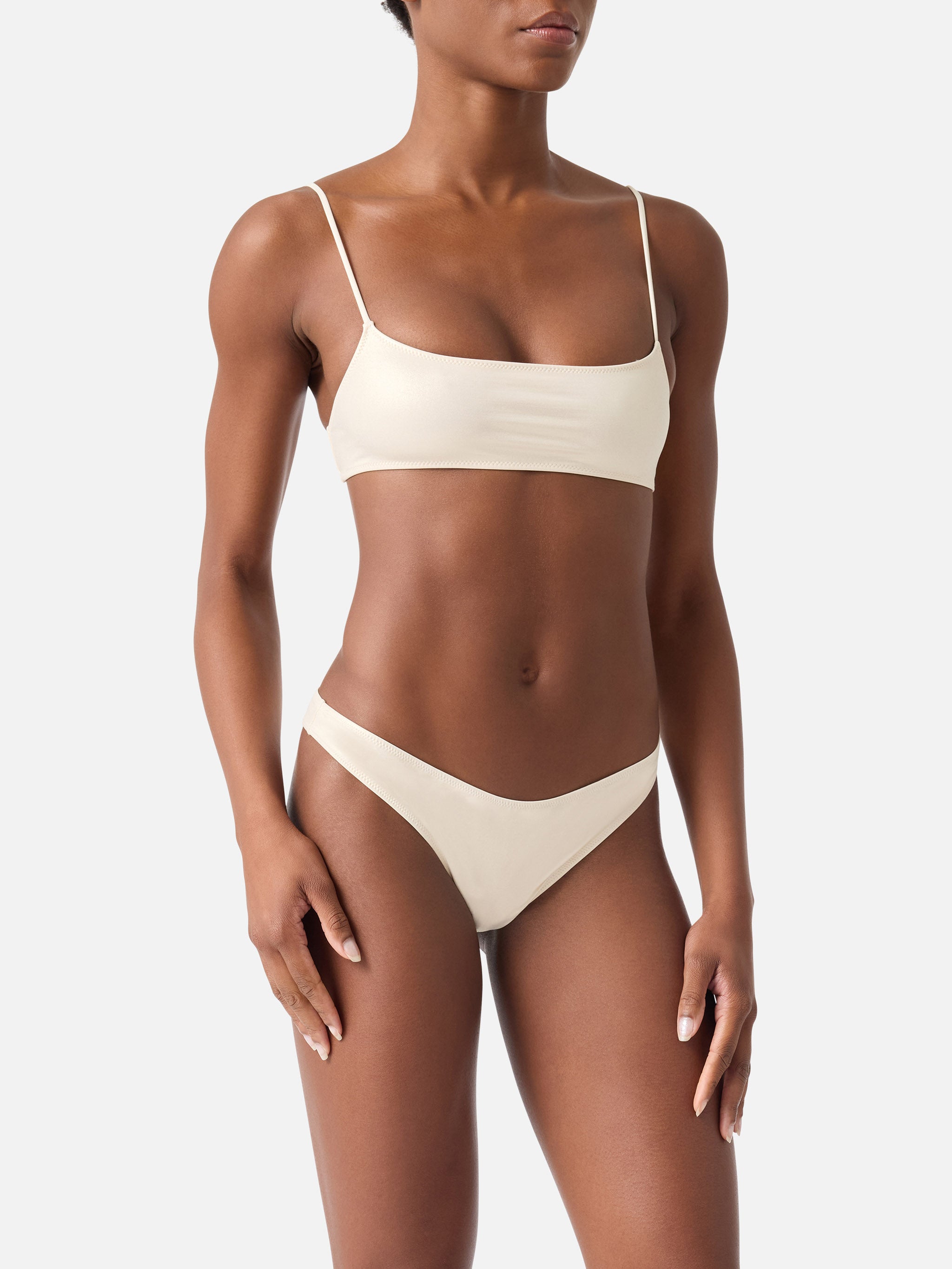 mc2-saint-barth-sadie-naomi-bikini-donna-bralette-laminato-oro-slip-cheeky image 2