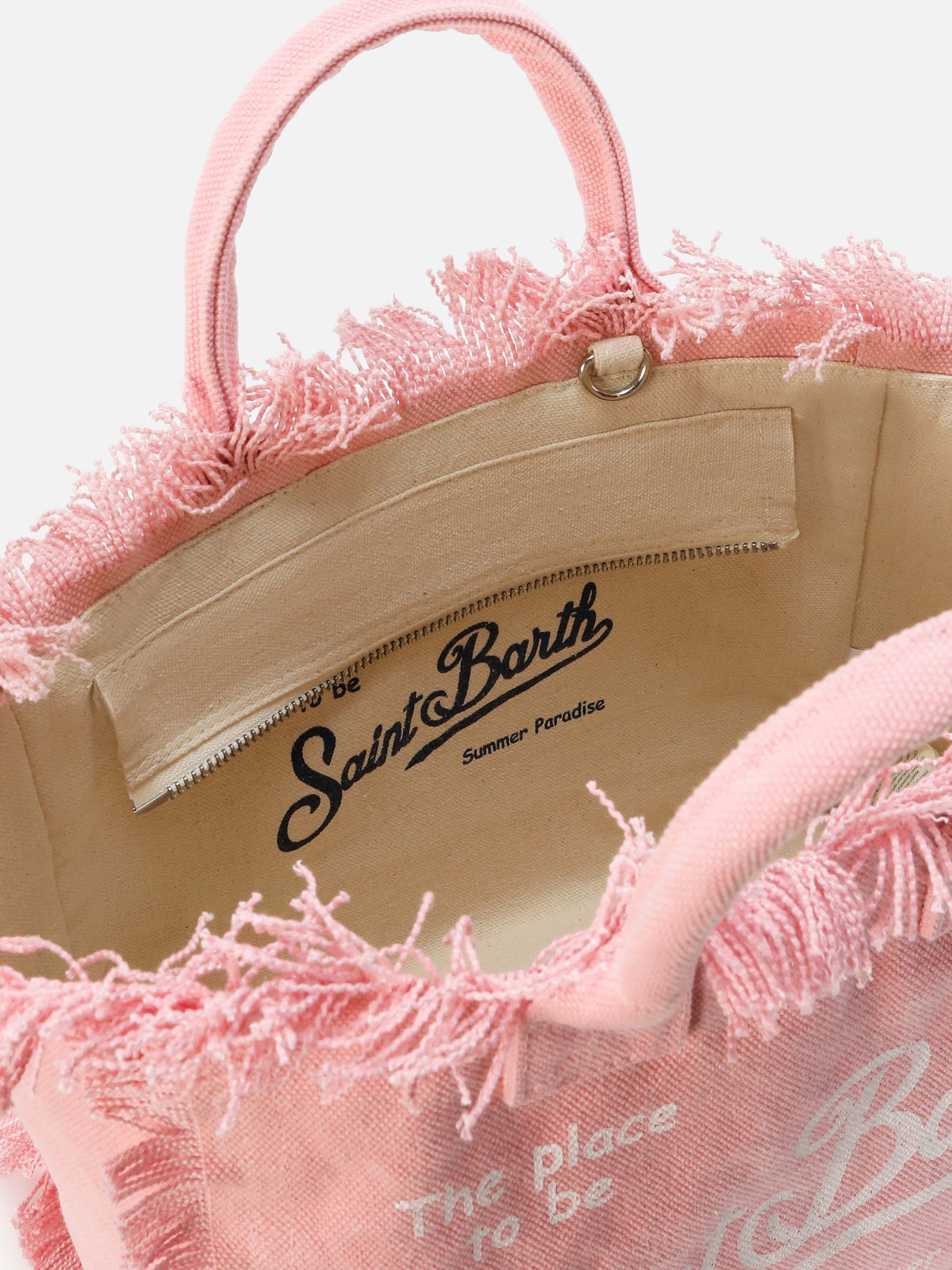mc2-saint-barth-borsa-colette-rosa-in-canvas-con-frange image 4