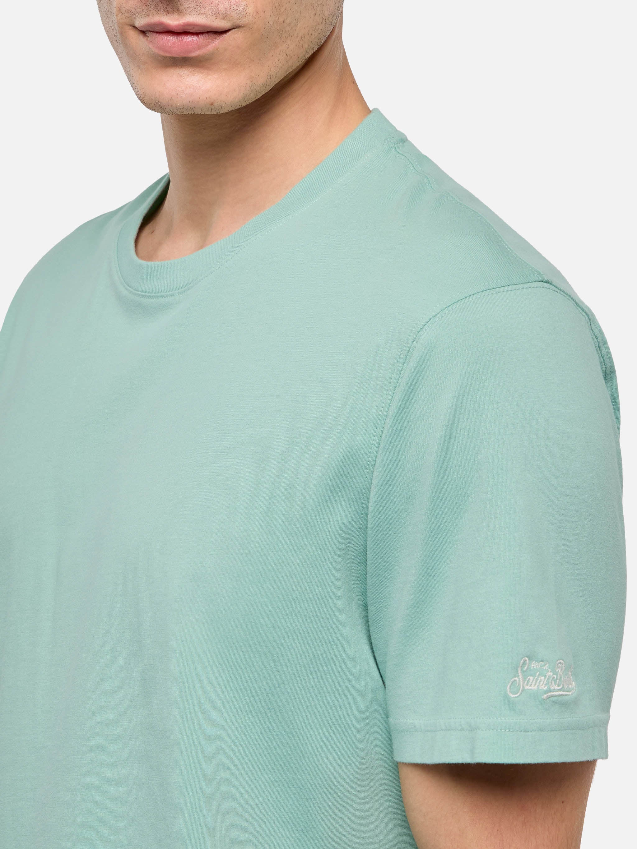 mc2-saint-barth-t-shirt-dover-in-jersey-di-cotone-verde-salvia-con-ricamo-st-bar image 3