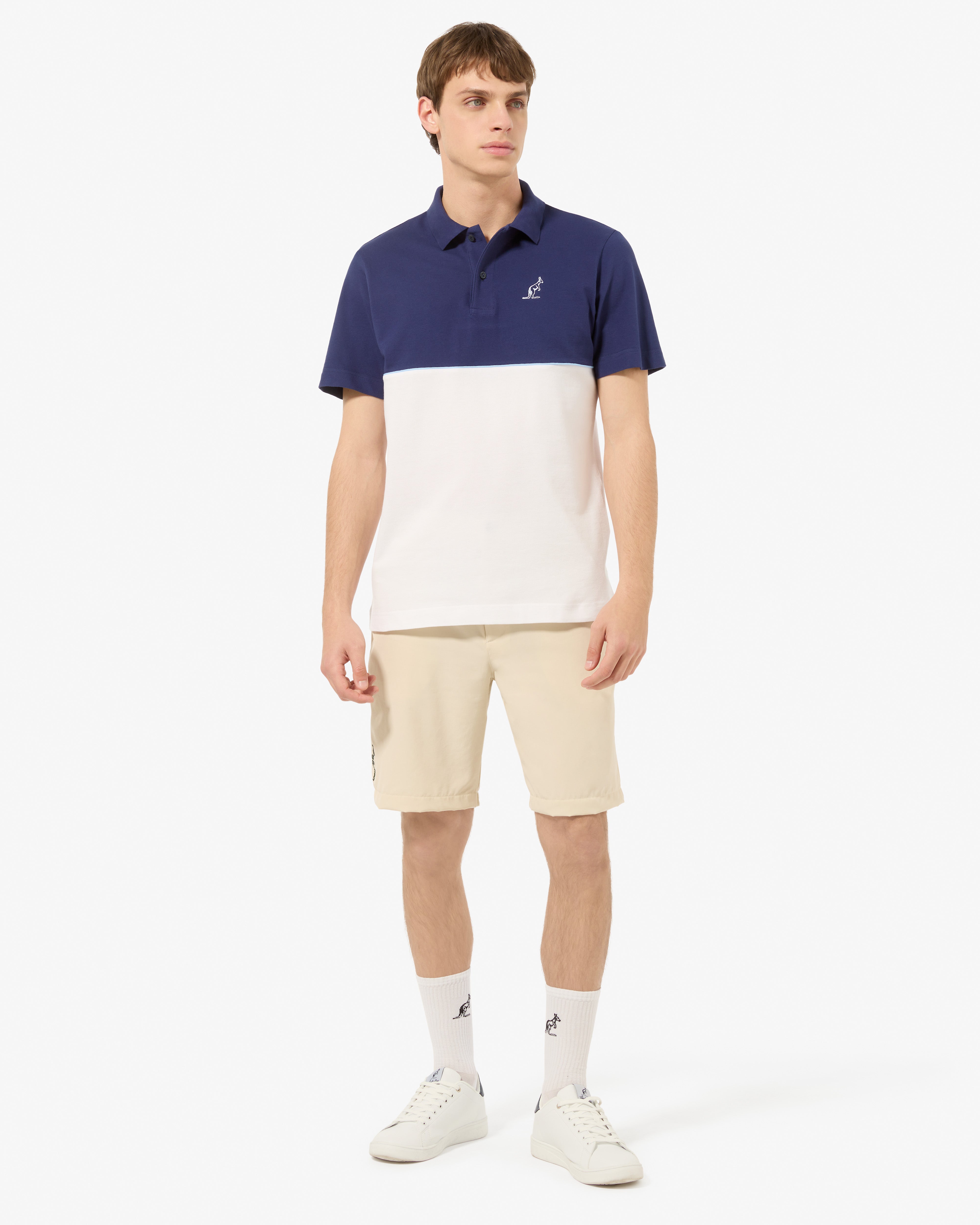 australian-vinyl-polo-shirt-blu-cosmo-polo-piquet-elasticizzato image 2