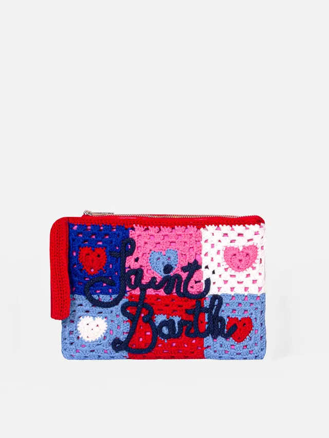 mc2-saint-barth-pouch-parisienne-pouch-all-uncinetto-con-ricamo-cuore image 1