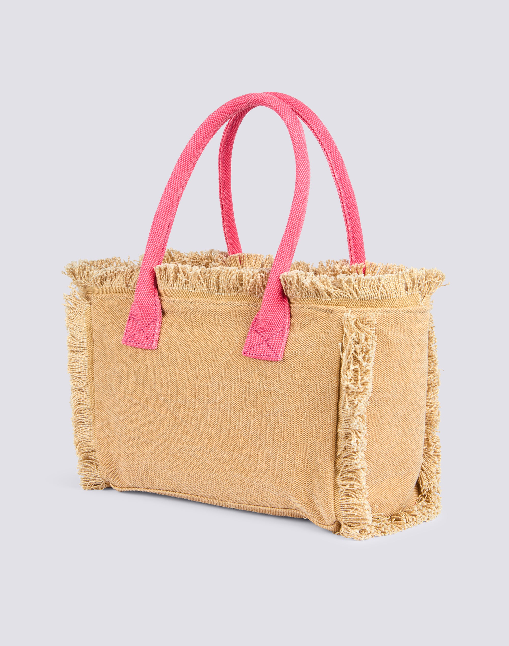 sundek-tote-bag-effetto-stone-washed-regular-con-zip-e-frange image 2