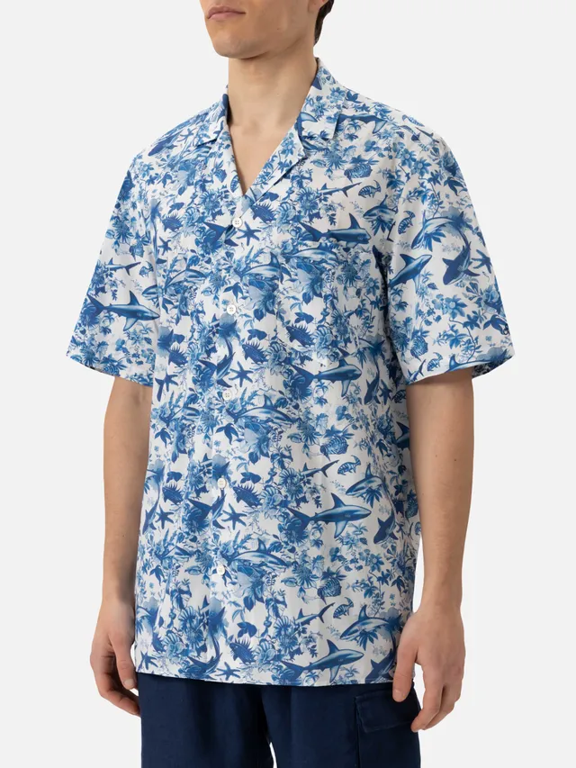 mc2-saint-barth-kalea-camicia-uomo-squalo-ai-rickdick-bianca image 1