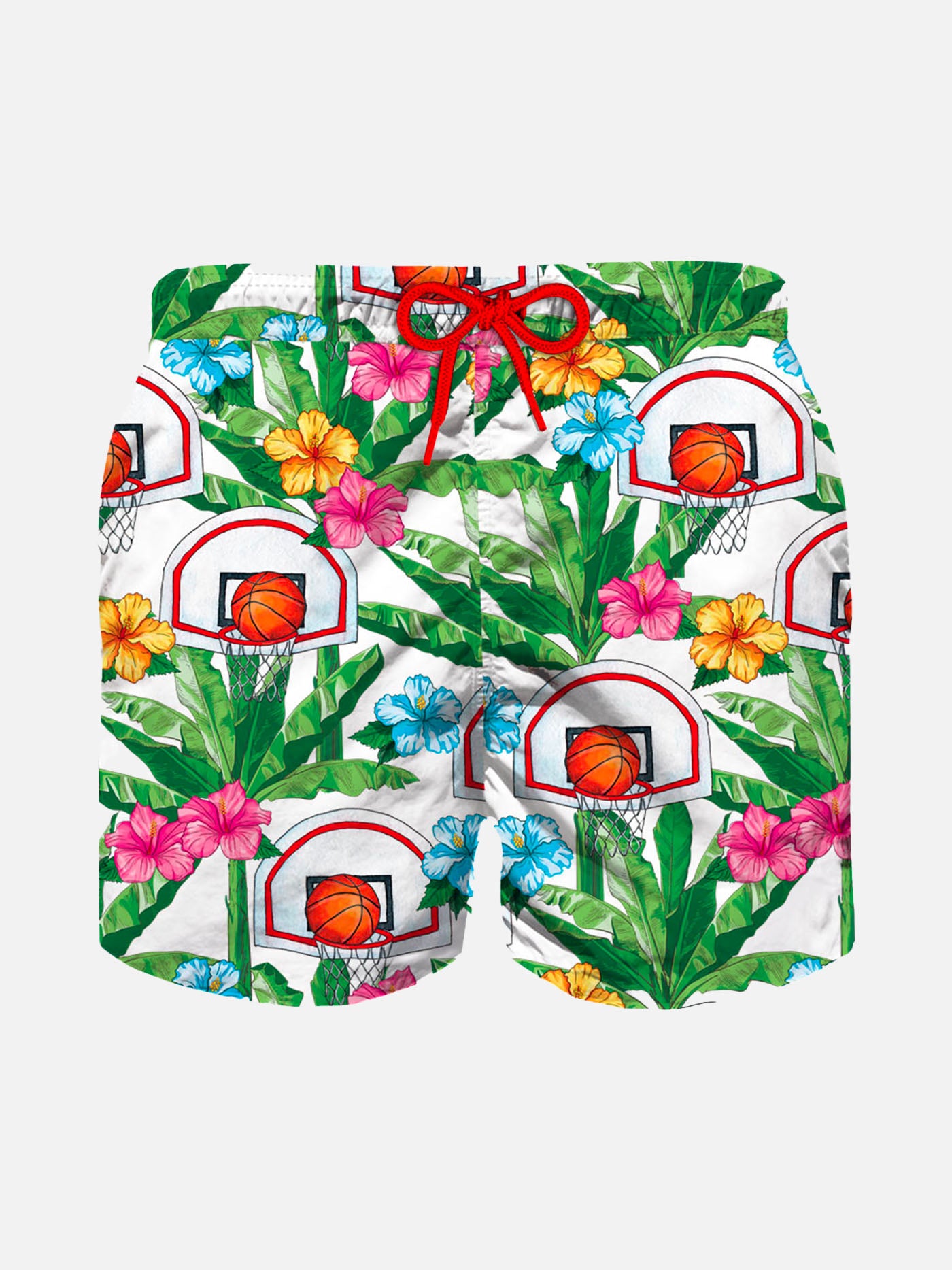 mc2-saint-barth-costume-da-bagno-bambino-con-stampa-basket-su-sfondo-fiori-multi image 1