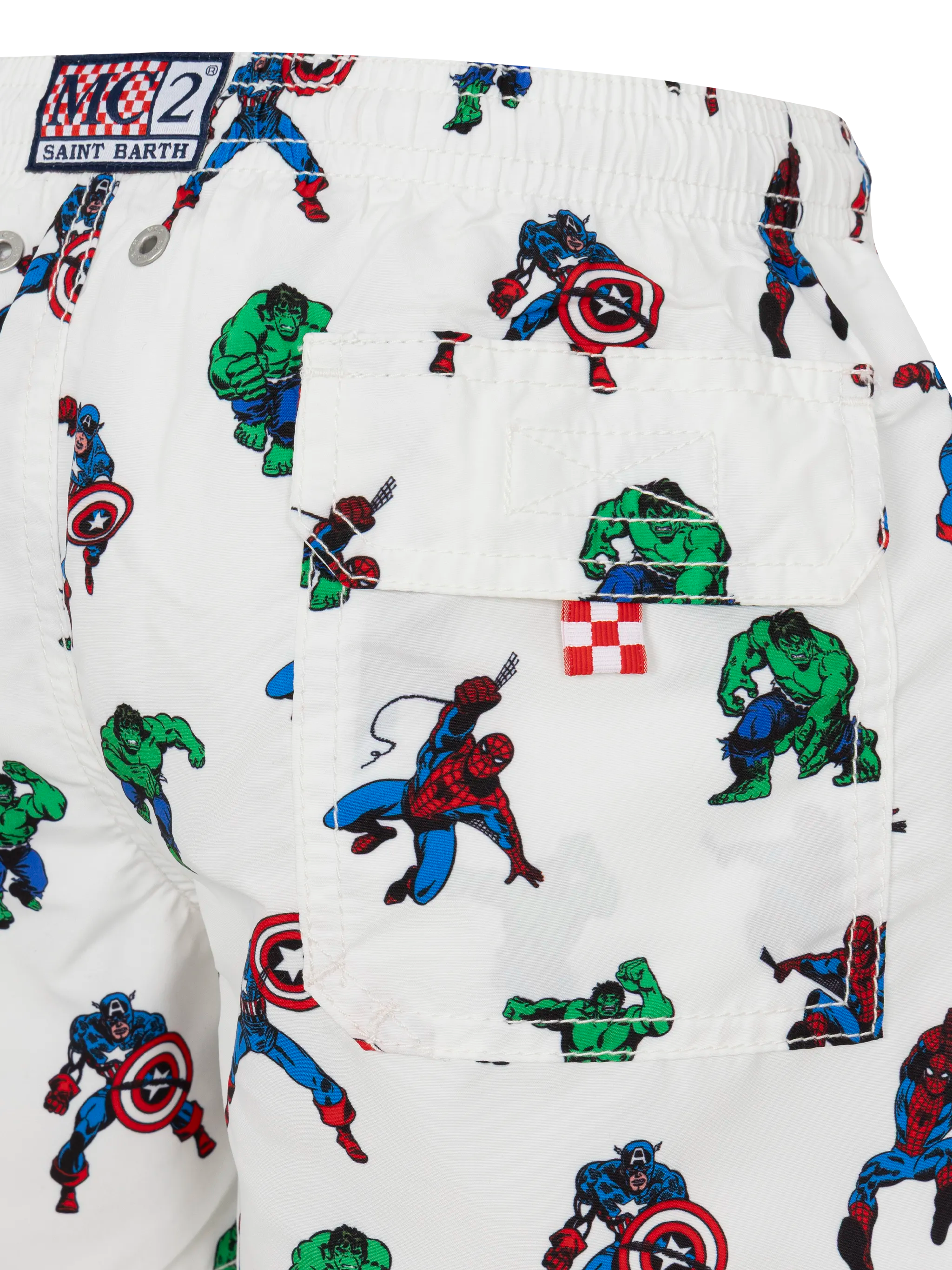 mc2-saint-barth-jean-costume-mare-bambino-media-lunghezza-bianco-marvel-superero image 3