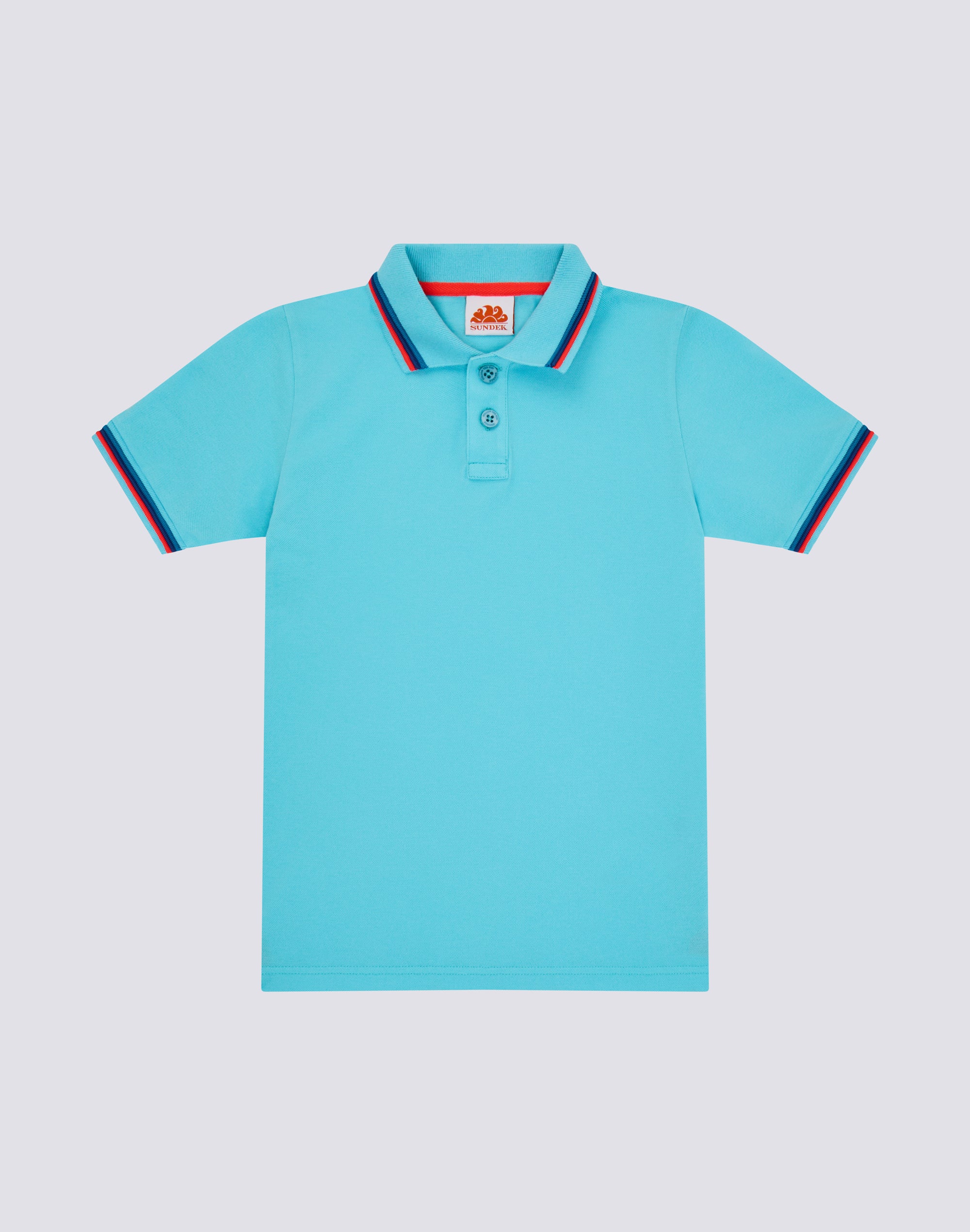 sundek-mini-brice-polo-bambino-in-piquet-di-cotone image 1