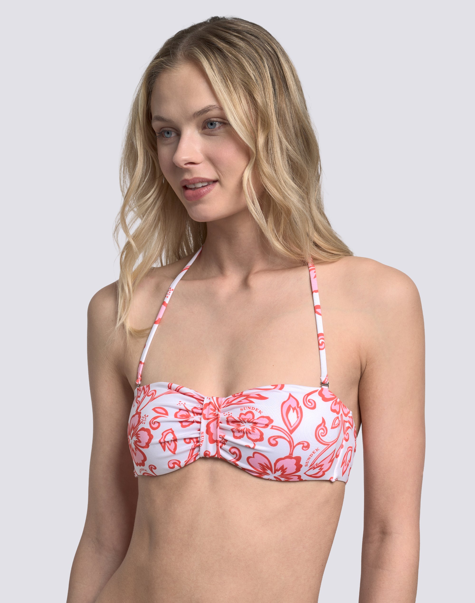 sundek-ioni-top-bikini-a-fascia-stampa-sk23-con-lacci-collo image 3