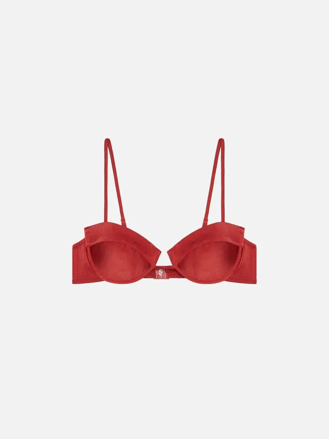 mc2-saint-barth-salina-bralette-con-ferretto-rosso-mattone-shimmer image 1