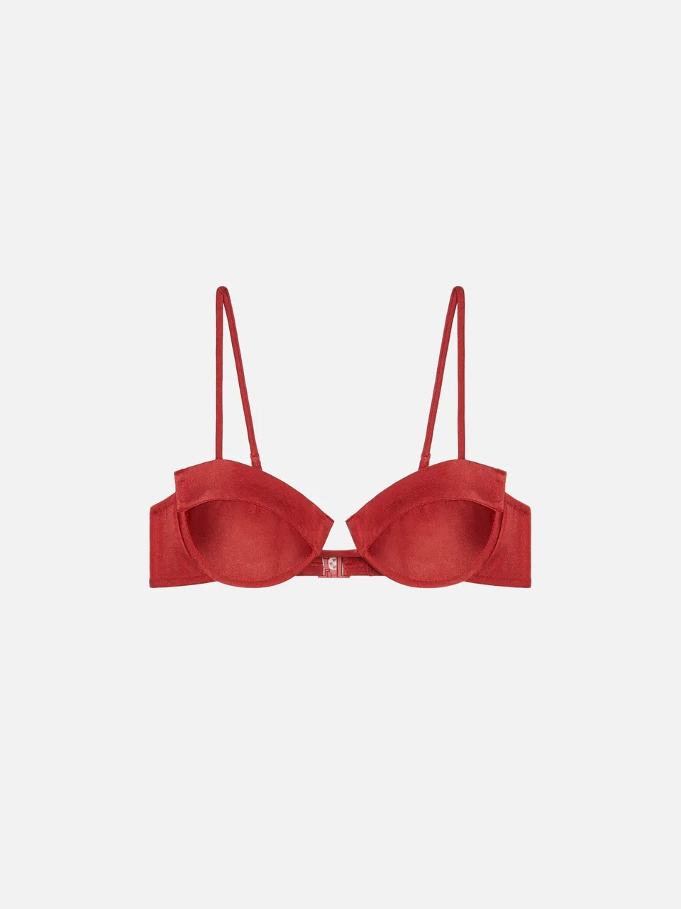 mc2-saint-barth-salina-bralette-con-ferretto-rosso-mattone-shimmer image 1