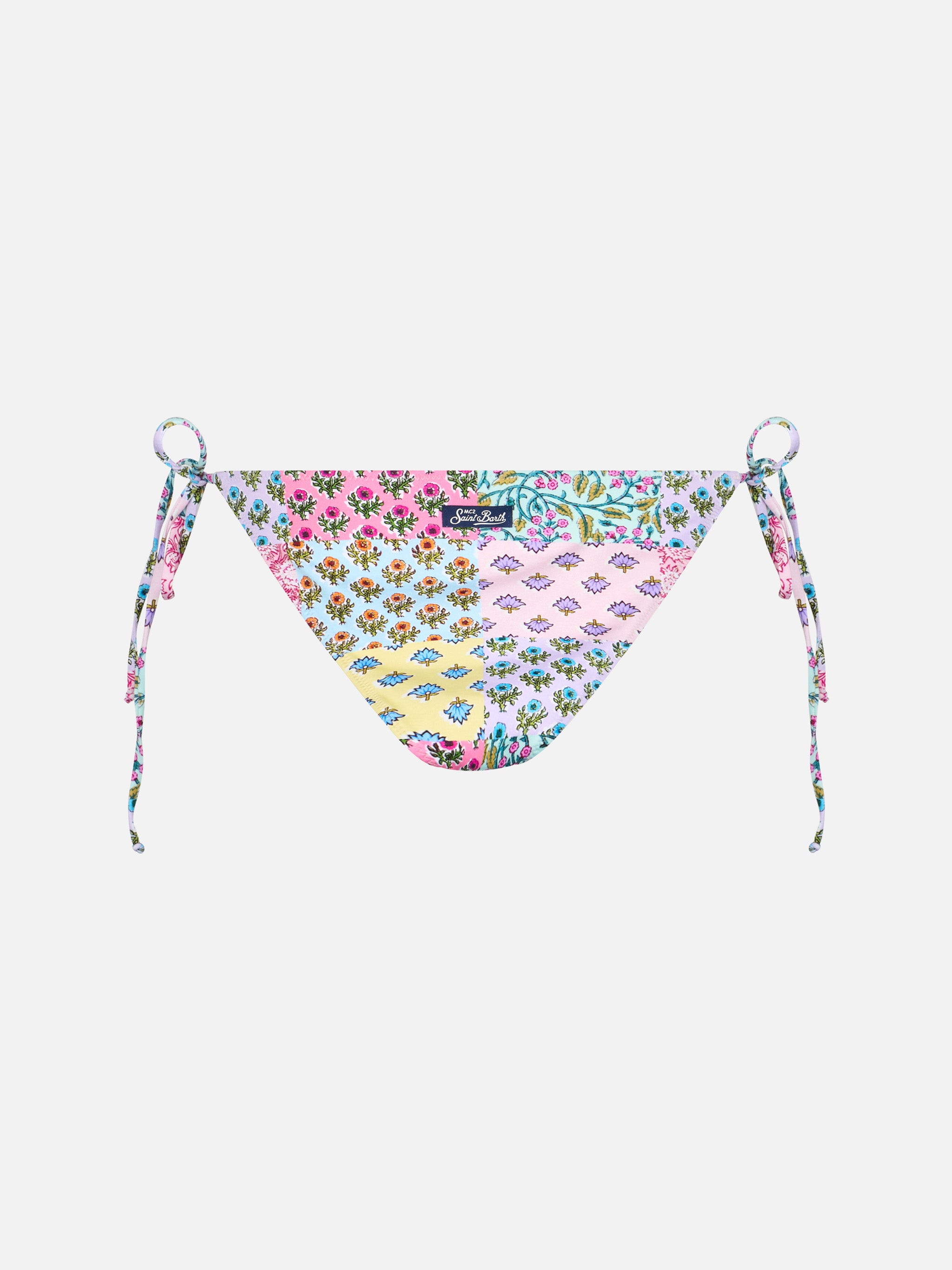 mc2-saint-barth-virgo-slip-bikini-donna-multicolore-con-patch image 2