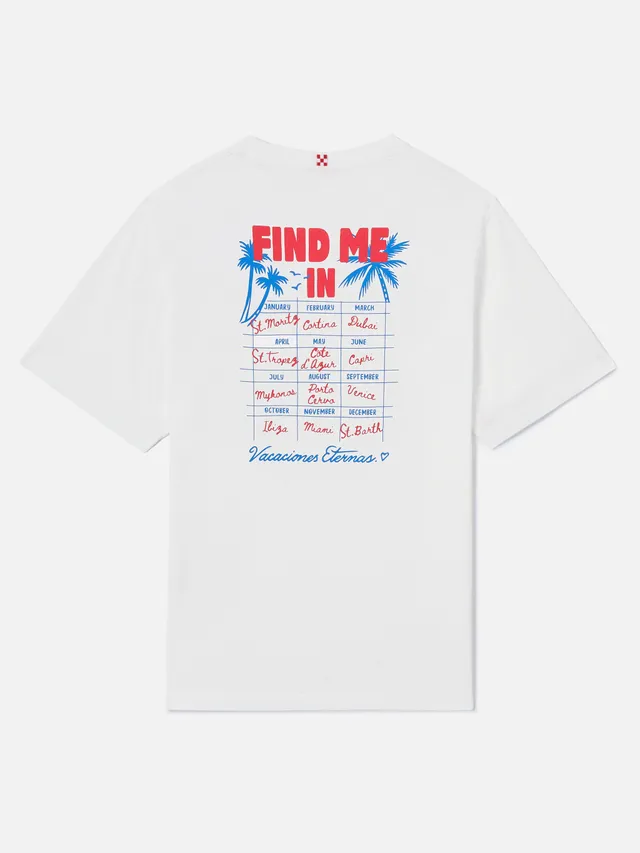 mc2-saint-barth-t-shirt-emilie-in-cotone-organico-con-stampa-find-me-in-vacation image 1