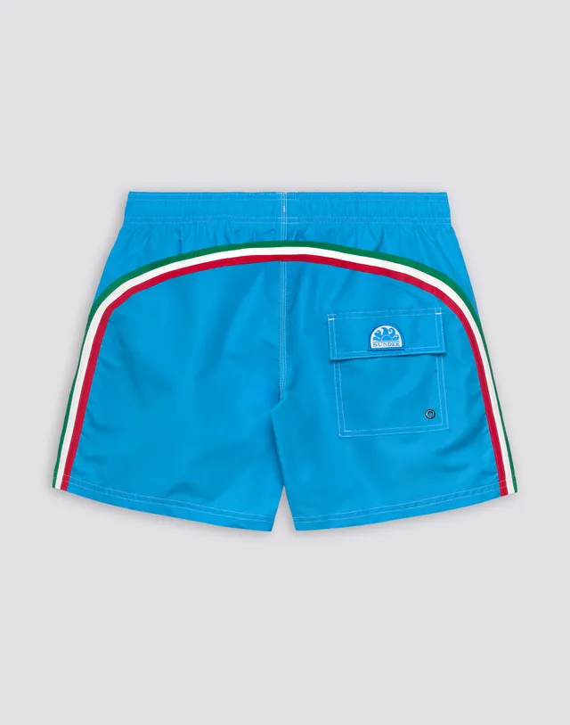 sundek-costume-da-bagno-corto-uomo-vita-elasticata-iconic-taffeta image 1