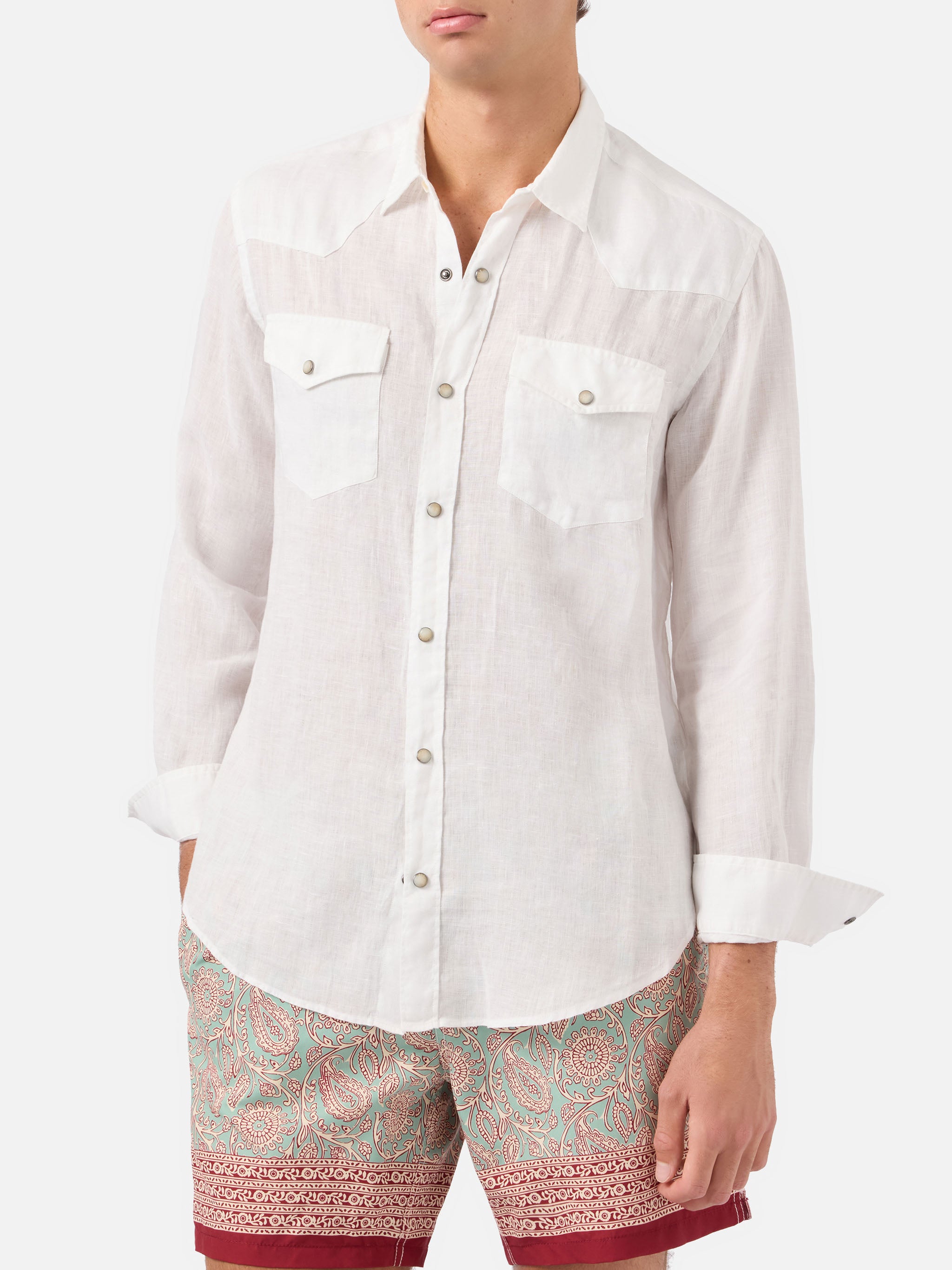 mc2-saint-barth-greg-camicia-uomo-lino-bianca image 1