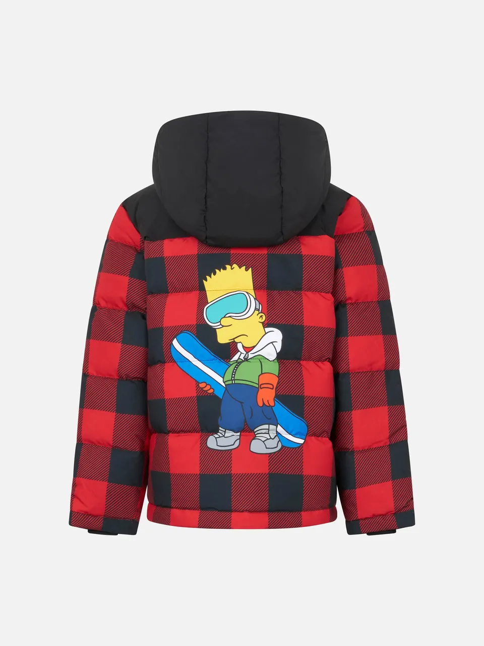 mc2-saint-barth-piumino-bambino-bart-simpson-rosso-edizione-speciale image 1