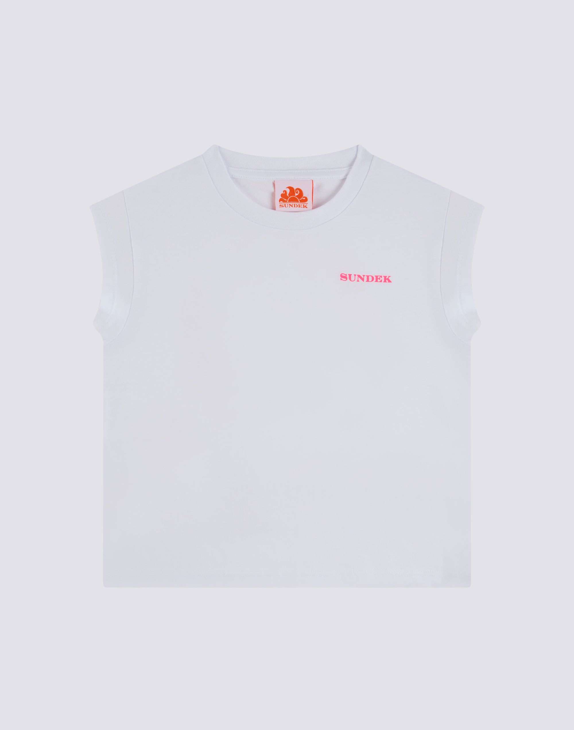 sundek-t-shirt-bambina-con-logo-degrad-in-jersey-di-cotone image 2
